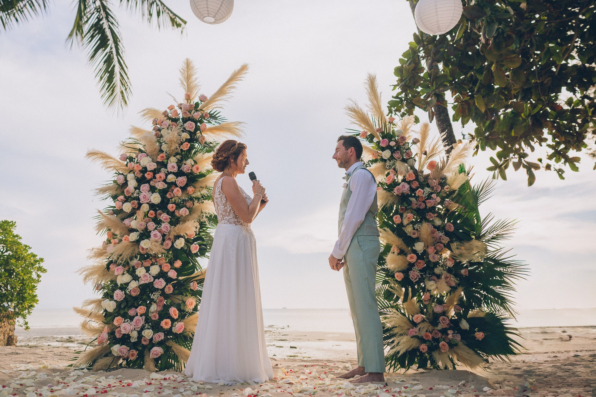 Private Resort Beach Wedding