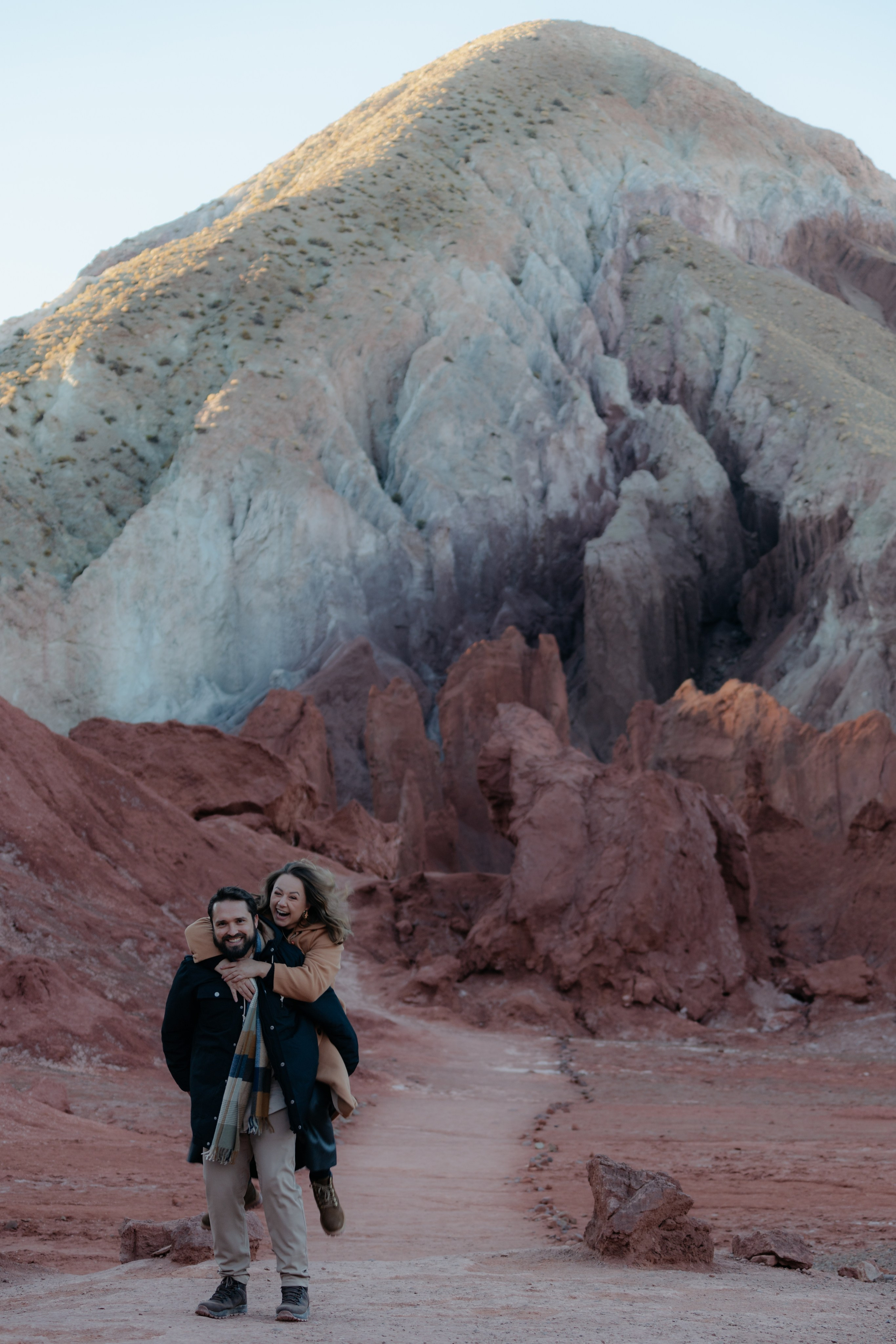 Vale do Arcoíris — Ensaio casual. Fotógrafo em San Pedro de Atacama