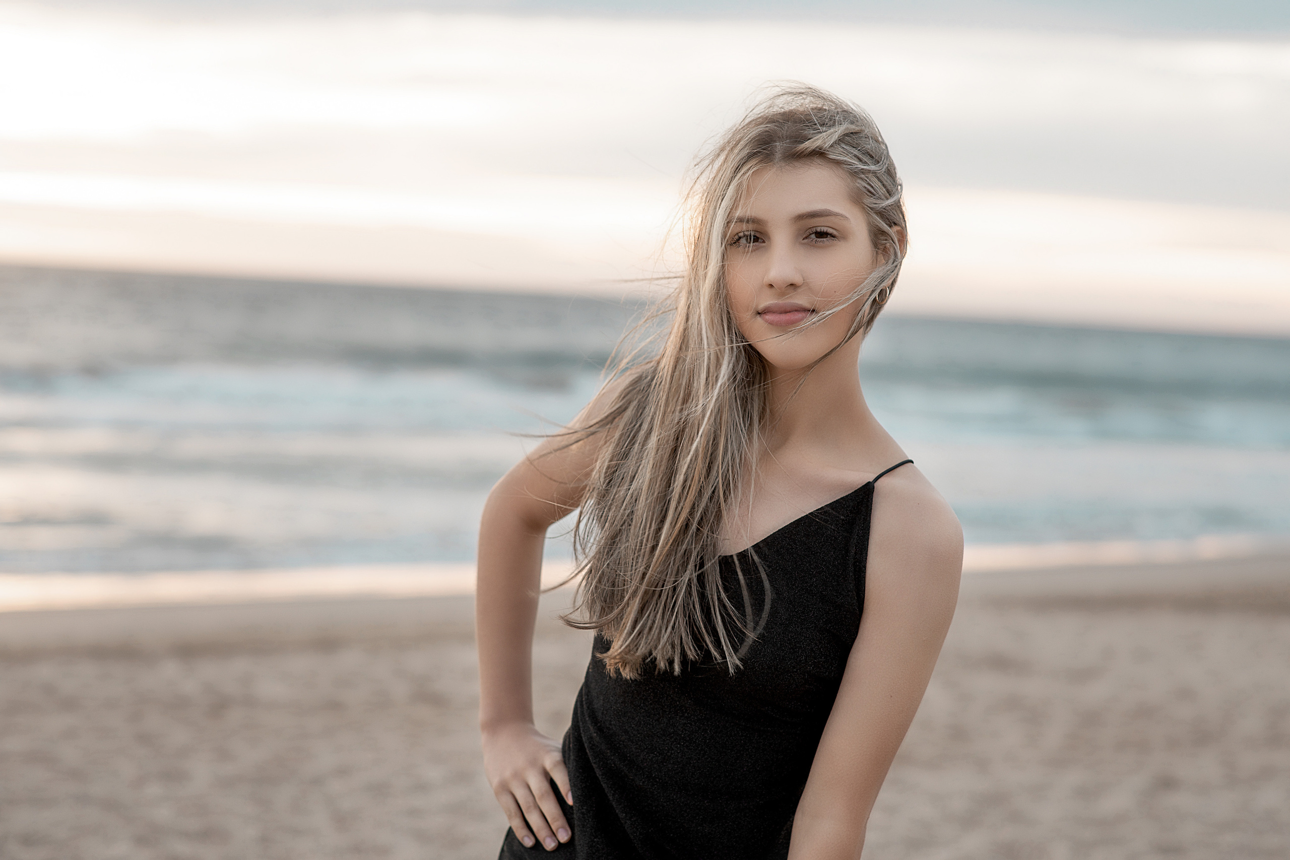 Fotografia elegante en la playa