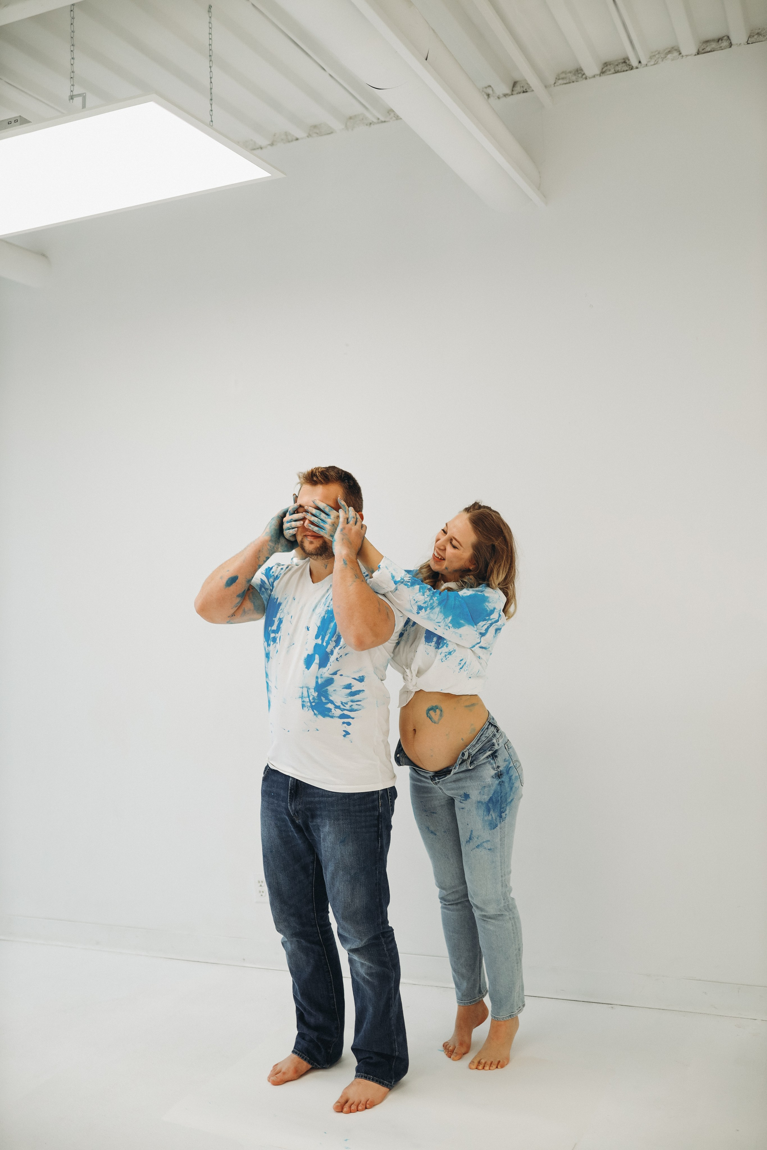 Gender reveal moments. Photographer Elvira Hryshchenko