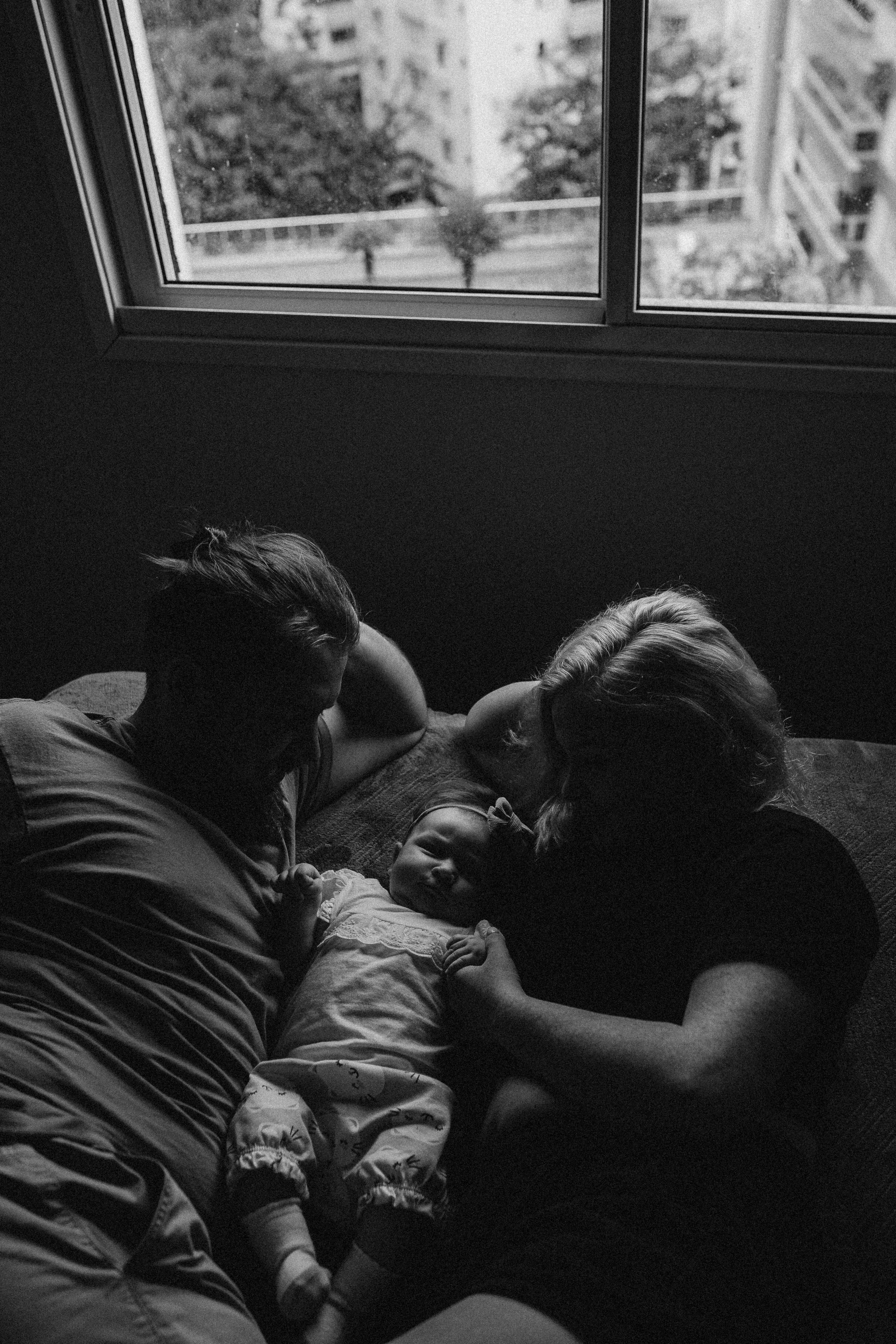 Nicole 3 meses. Fotografa documental de familia e nascimento em Florianópolis SC Daria Ermolaev