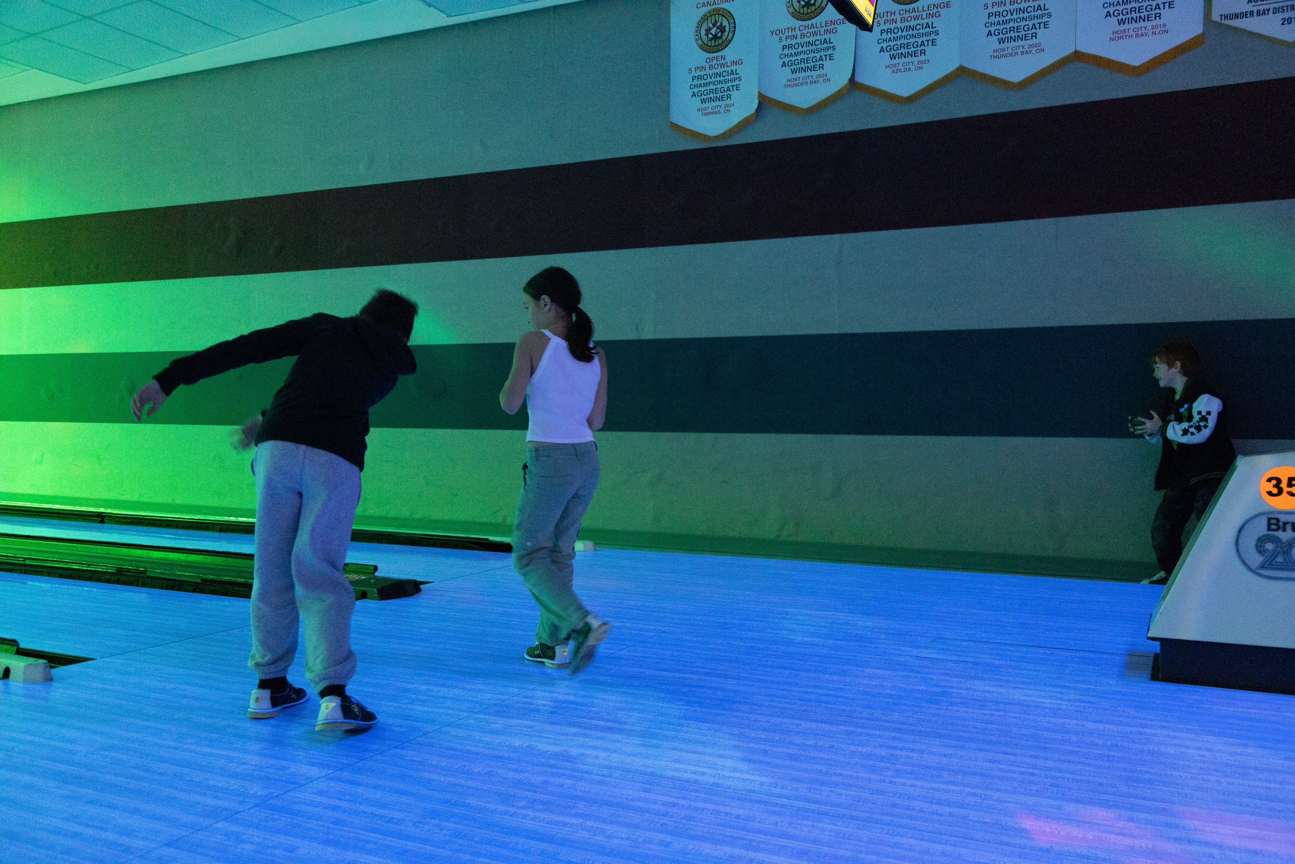 Alex LaCasse’s 8th Birthday at Mario’s Bowl 2025. Toronto Portrait Photographer Lena Lac