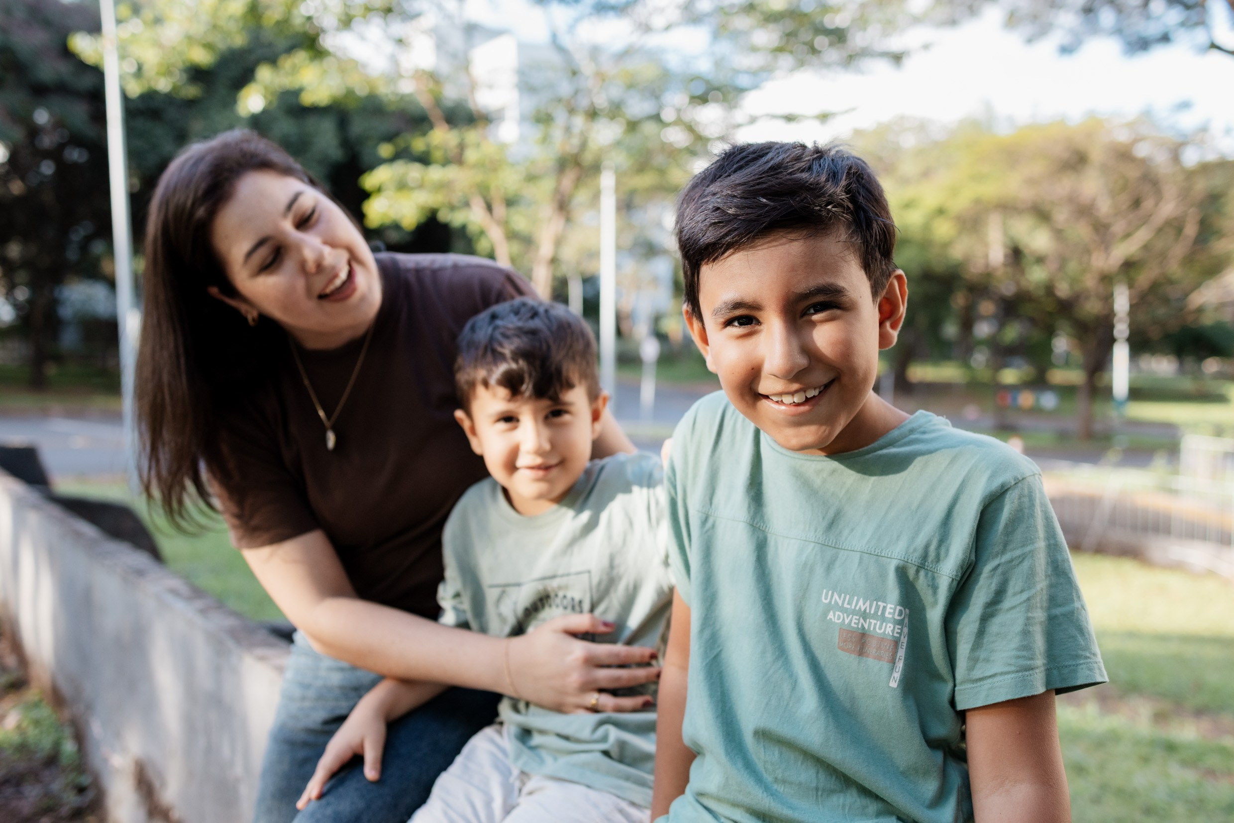 Ensaio mãe e filhos em Brasília, Asa Norte | Fotografia de Família