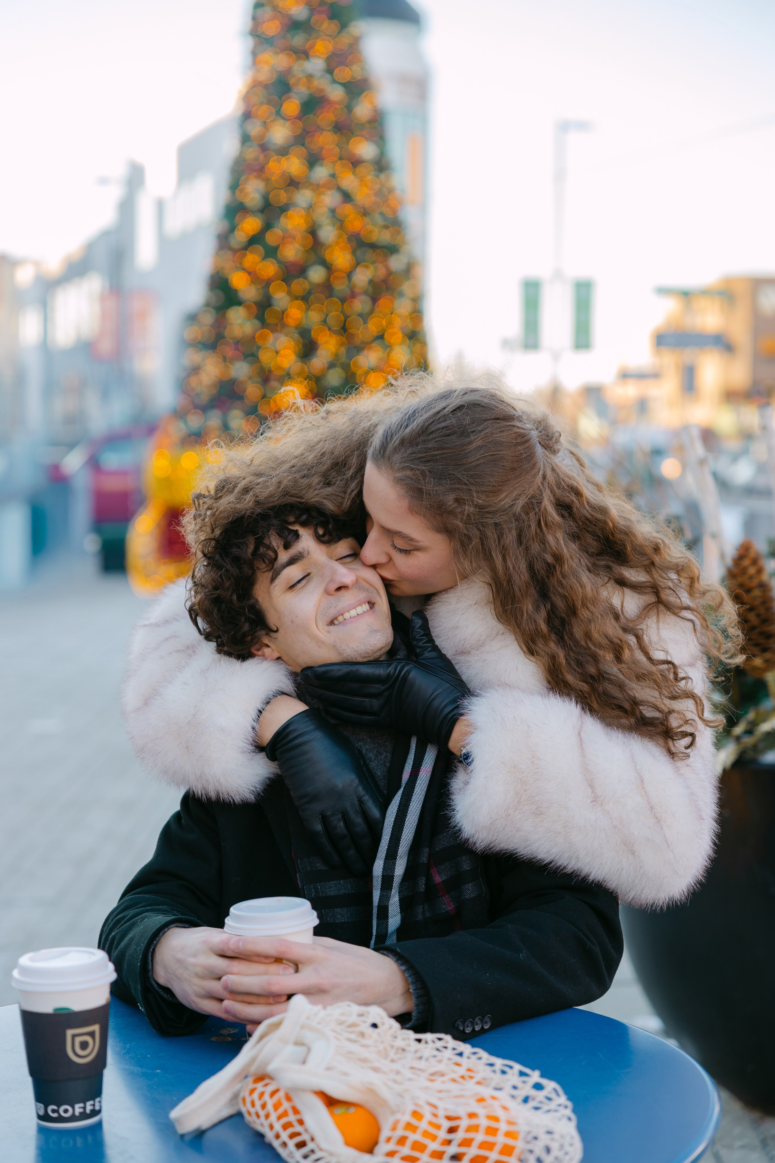 Christmas magic together. Photographer Elvira Hryshchenko