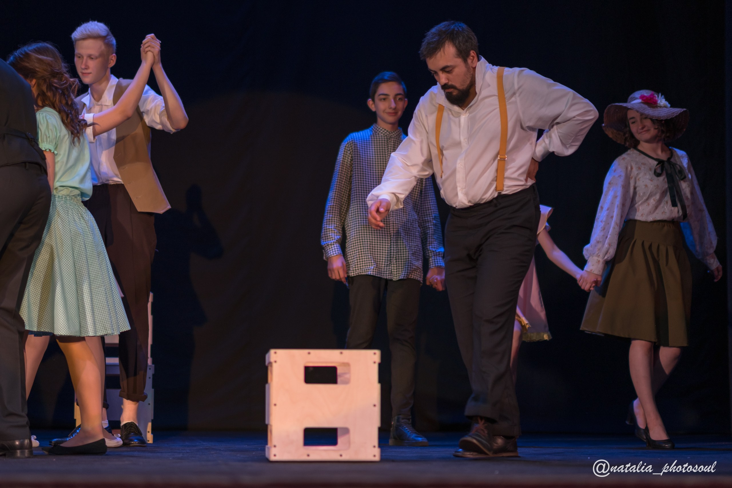 Performance “Our Town” School and Theater “Artist”. Photographer in Seoul Dobrokvashina Natalya