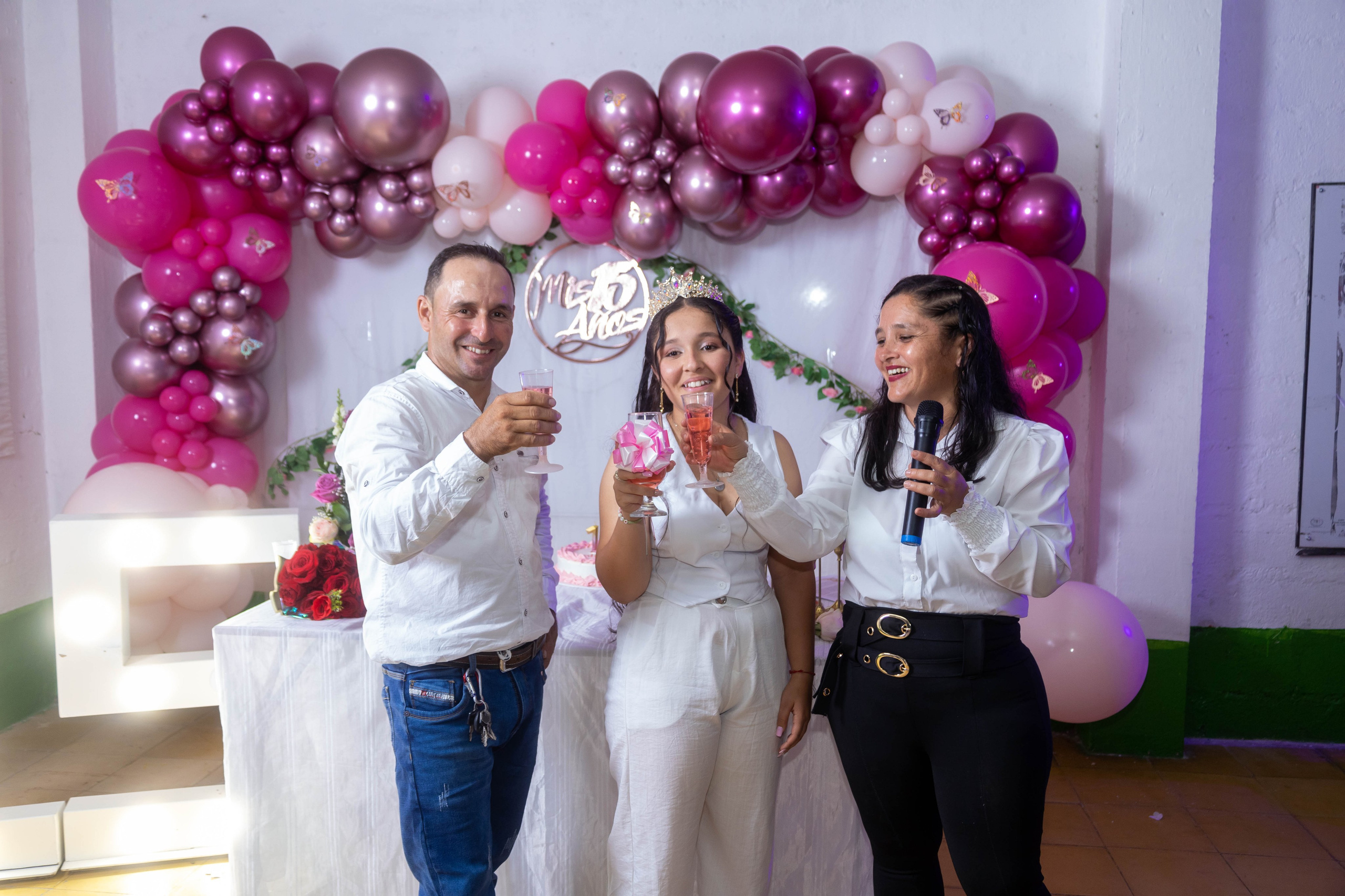 Fotografía de fiestas en eventos sociales precio
