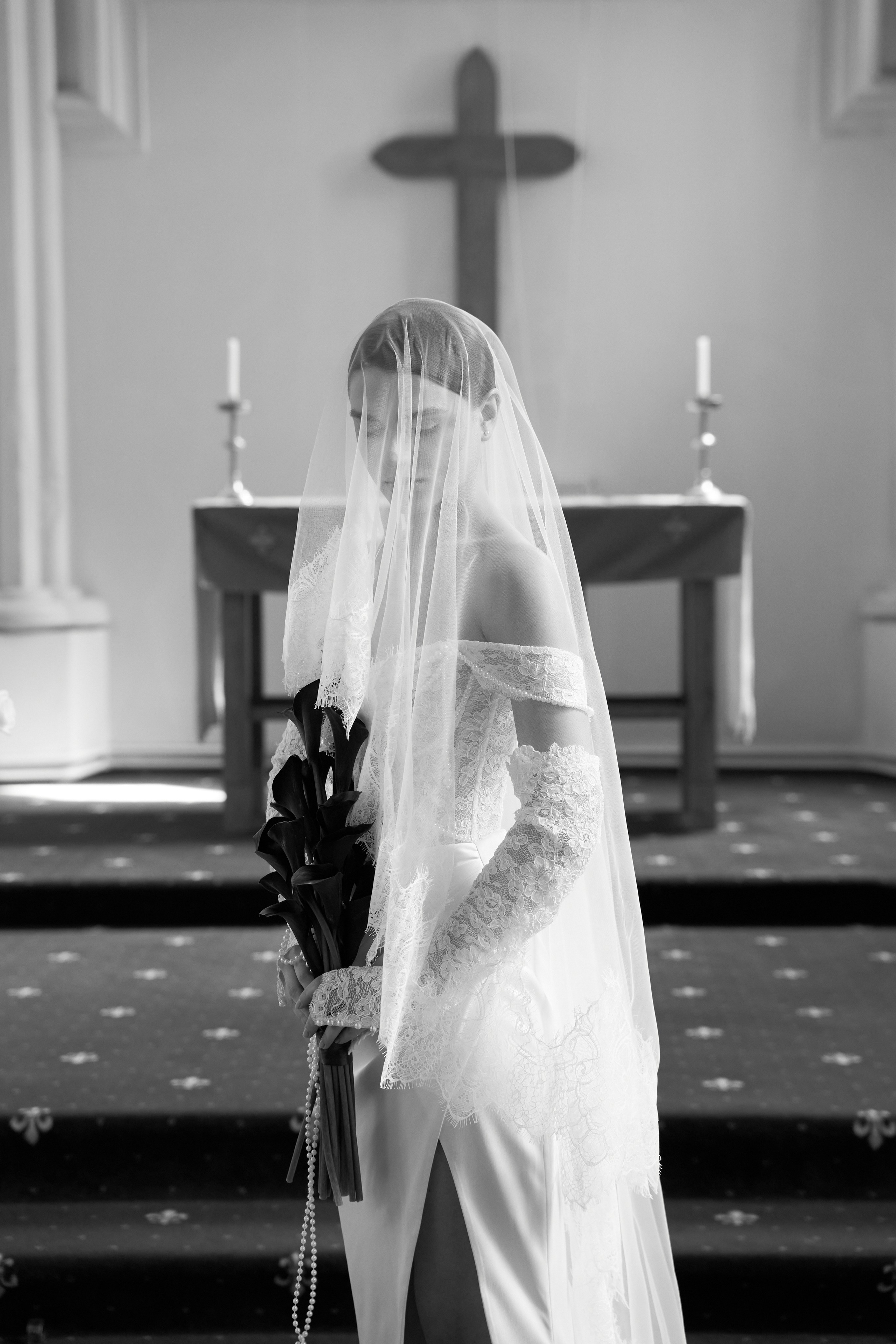 Cathedral Ceremony. Gabriela & Luis. Wedding & Portrait Photographer in Cancun, Tulum & Mexico City — Elena Ruzgis