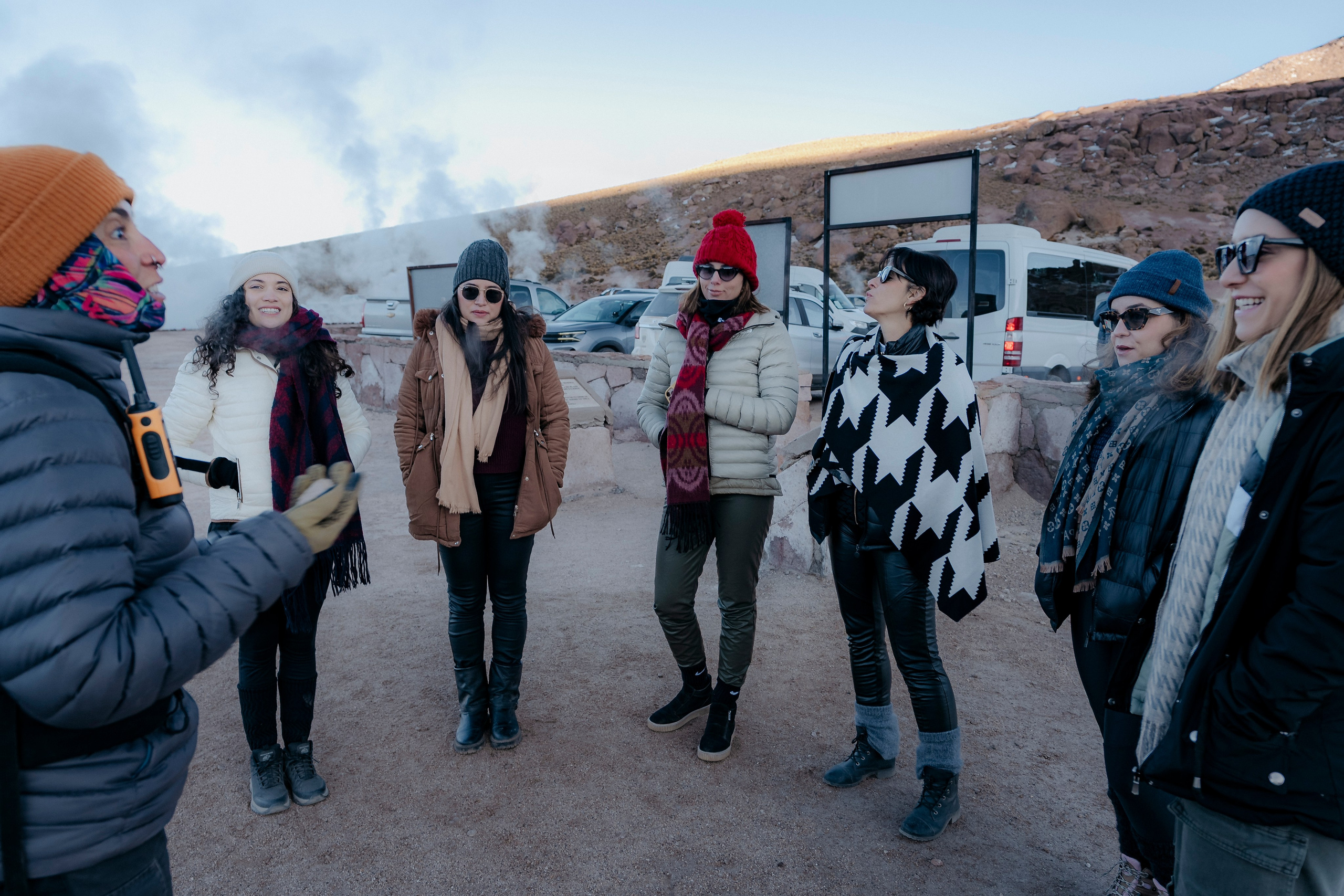 Cobertura de passeio — Geyser el Tatio. Fotógrafo em San Pedro de Atacama