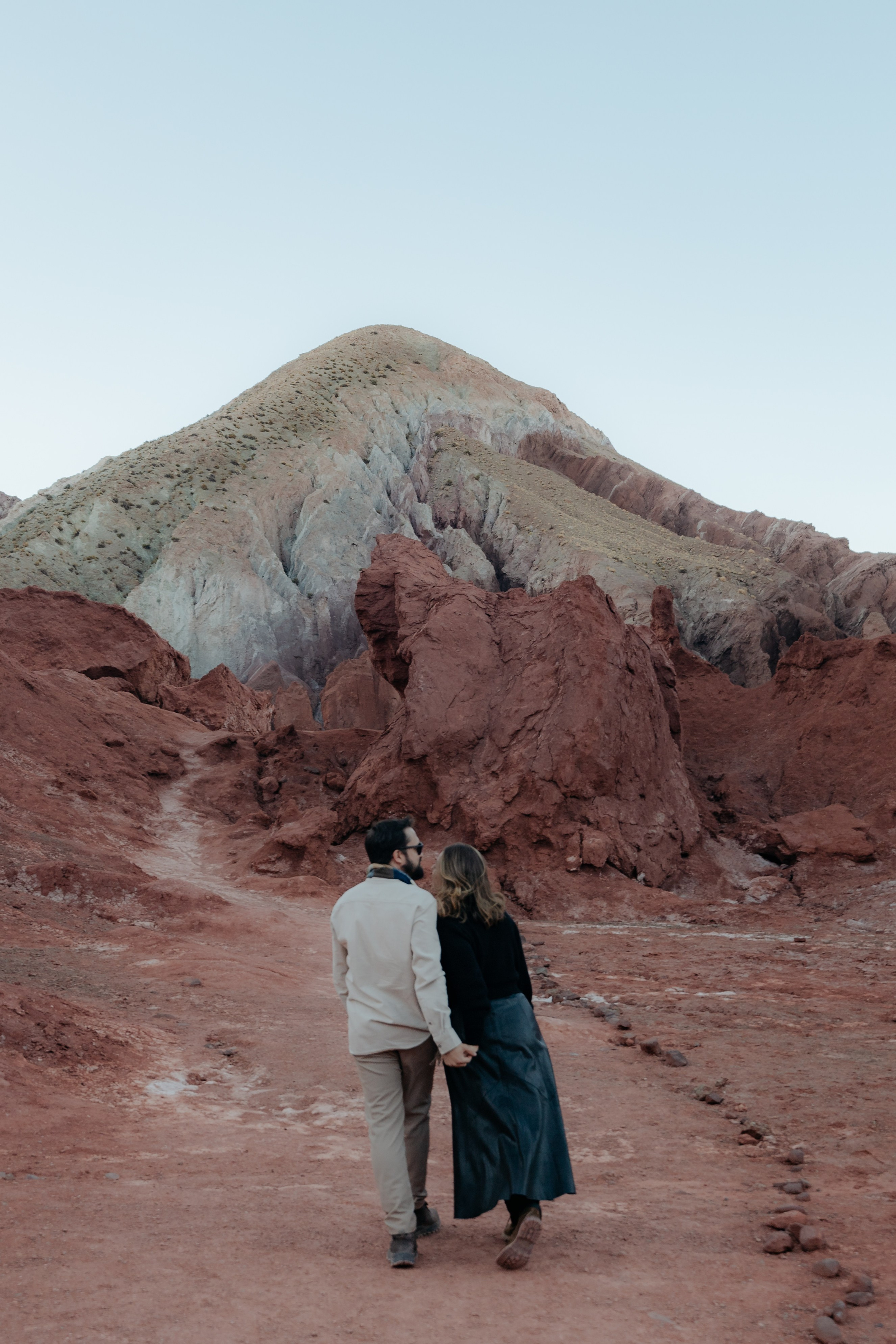 Vale do Arcoíris — Ensaio casual. Fotógrafo em San Pedro de Atacama