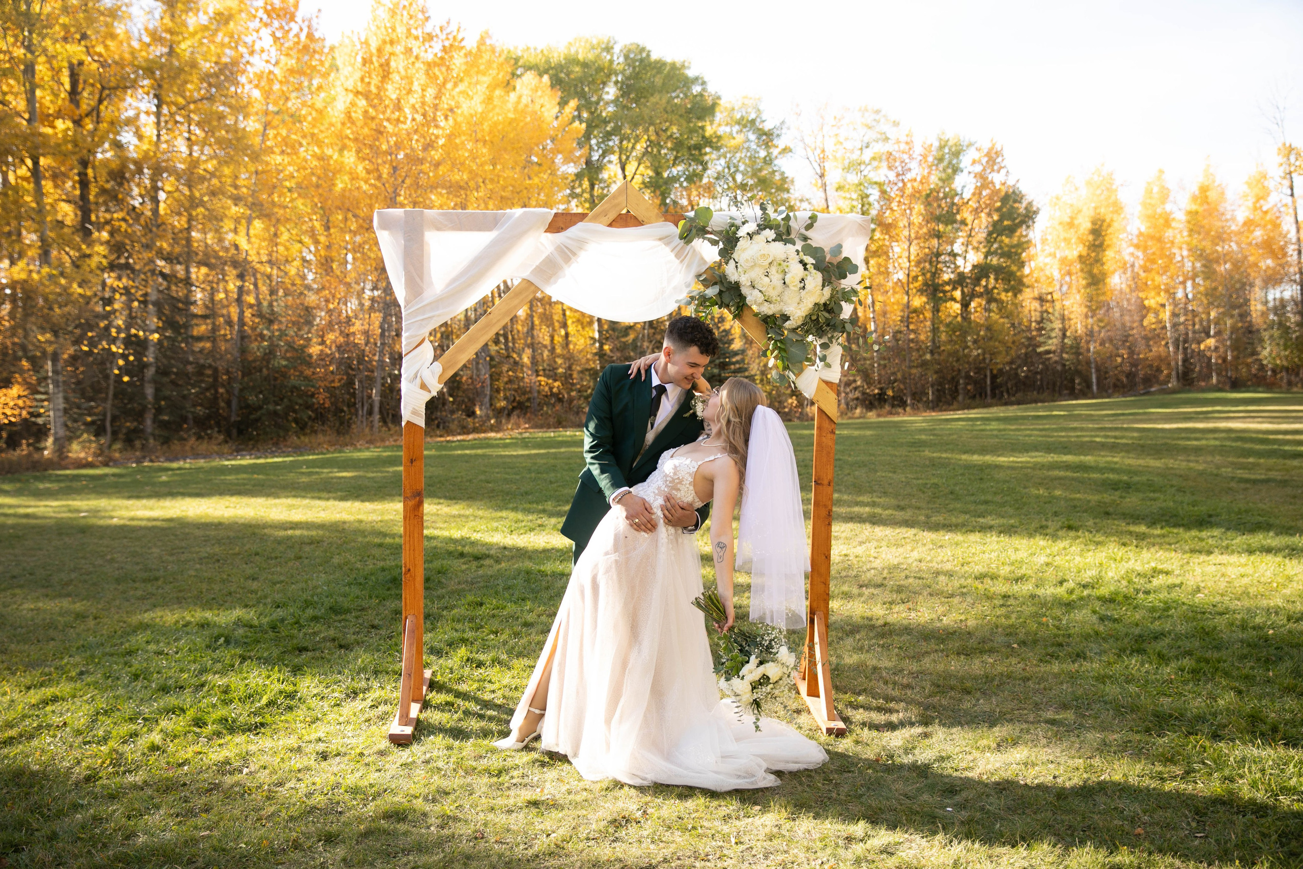 Renee & Emmett Wedding. Fotografía accesible en Calgary