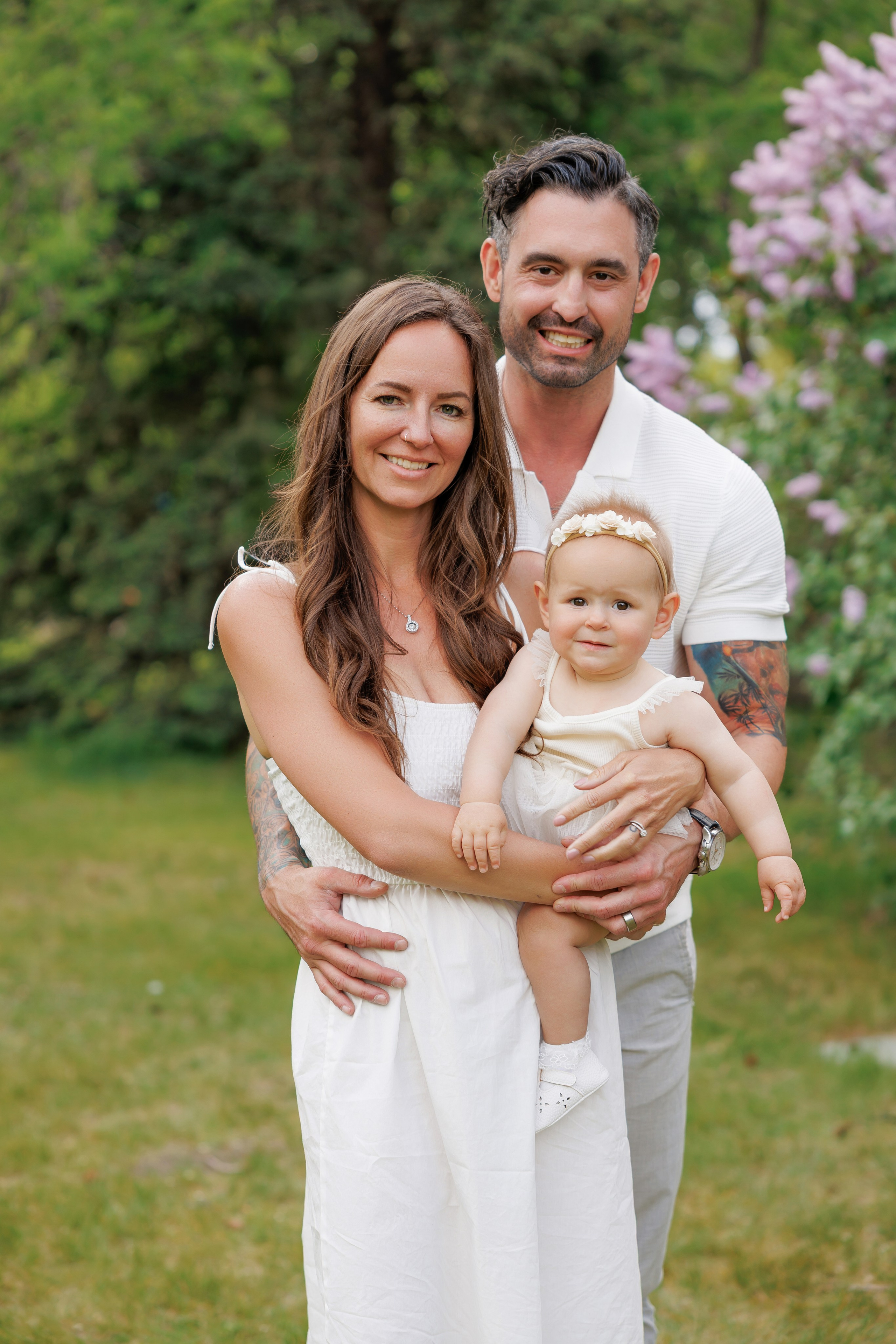 Family. Photographer Elvira Hryshchenko