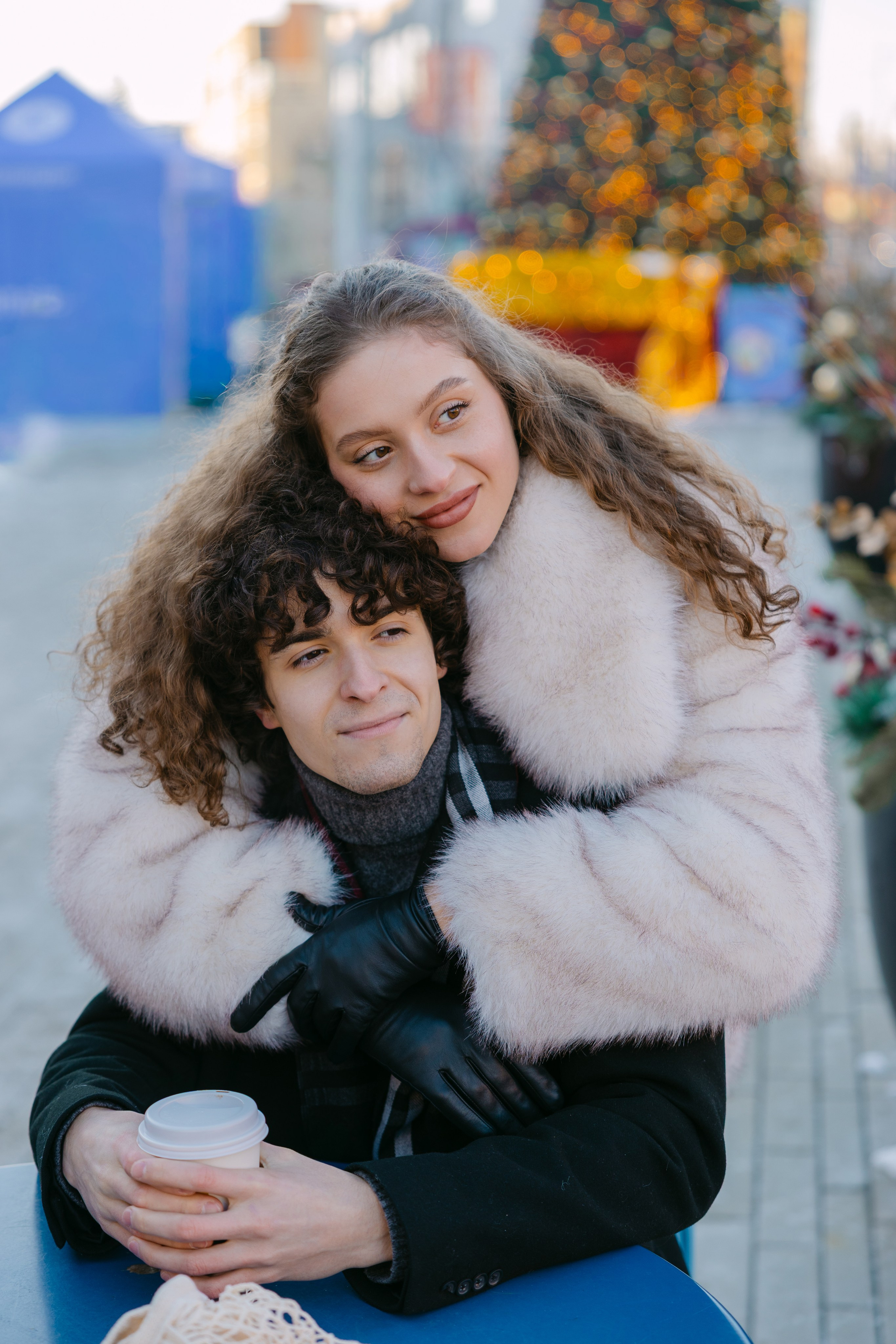 Christmas magic together. Photographer Elvira Hryshchenko