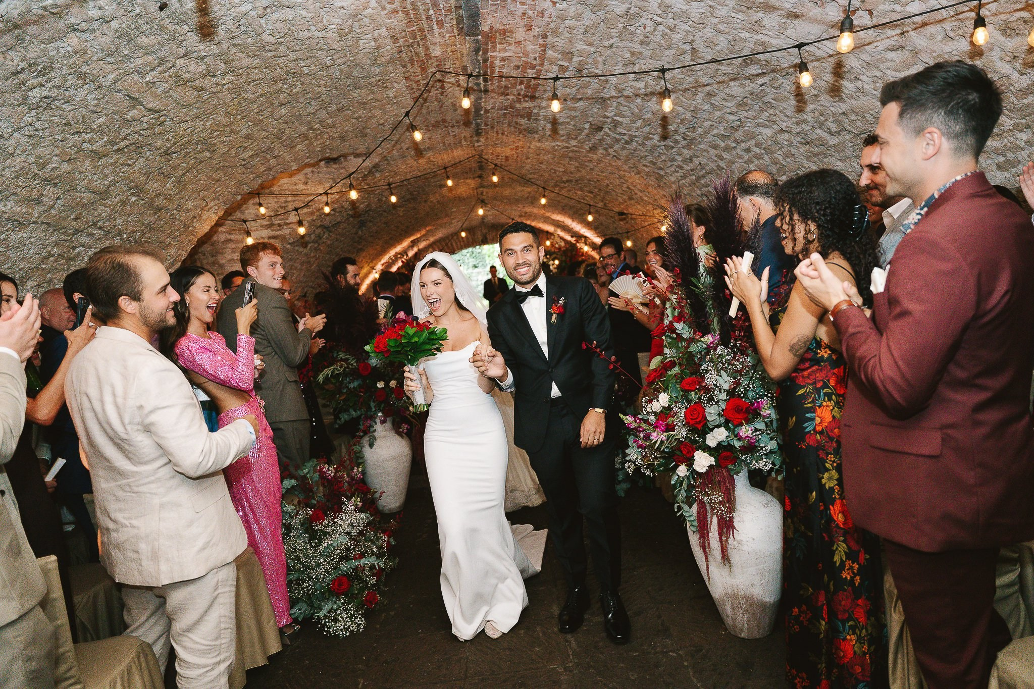 Outdoor wedding ceremony at Hacienda San Antonio El Puente, Mexico