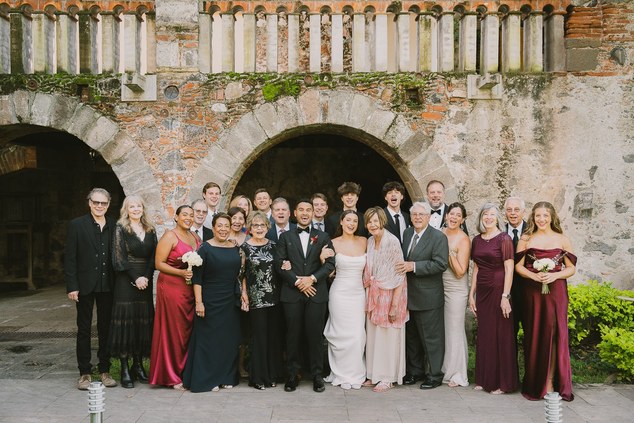 Wedding reception at Hacienda San Antonio El Puente, decor and head table
