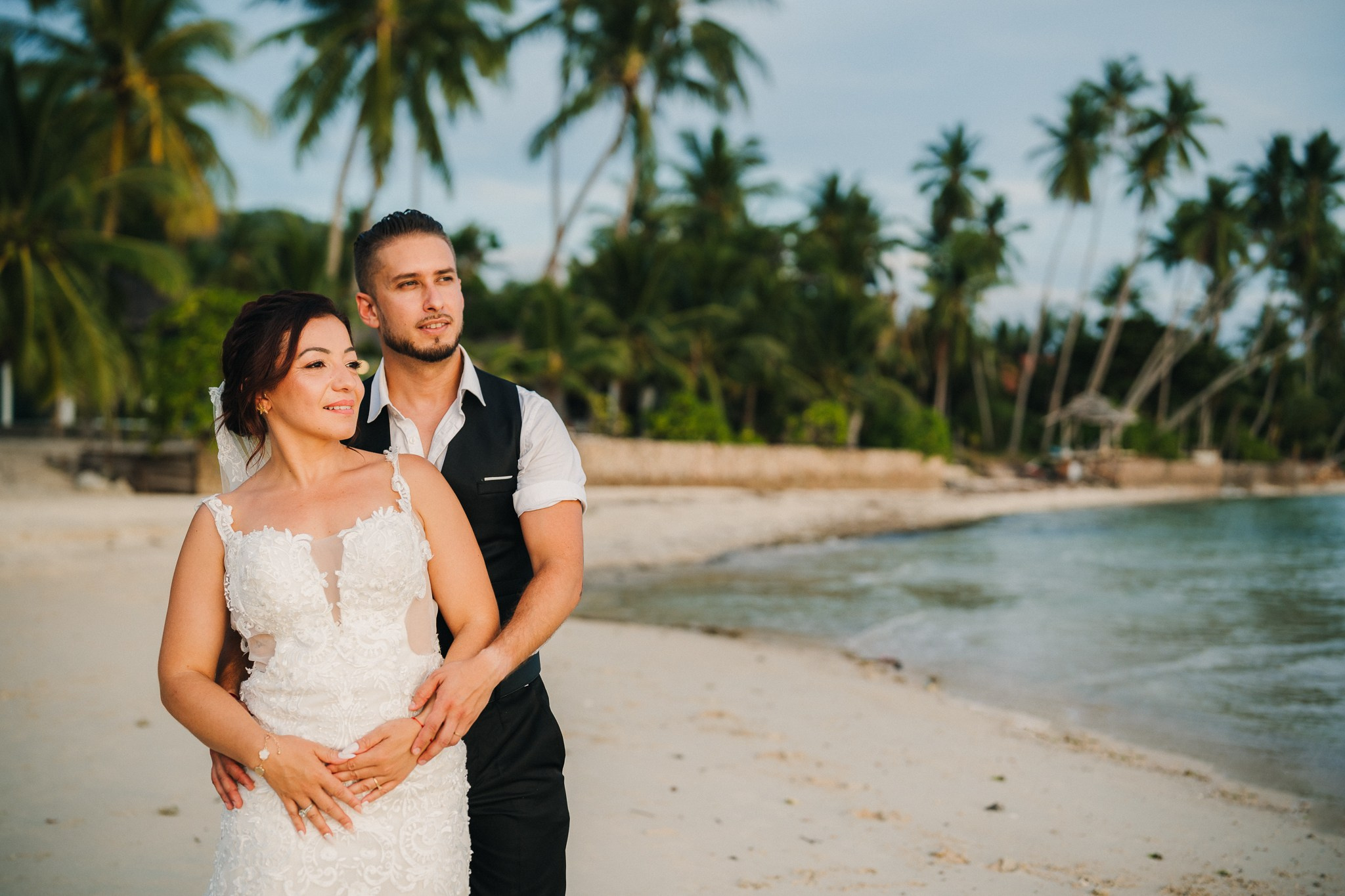 Family Beach Wedding in Koh Samui, Thailand | Just for 2 with Kids