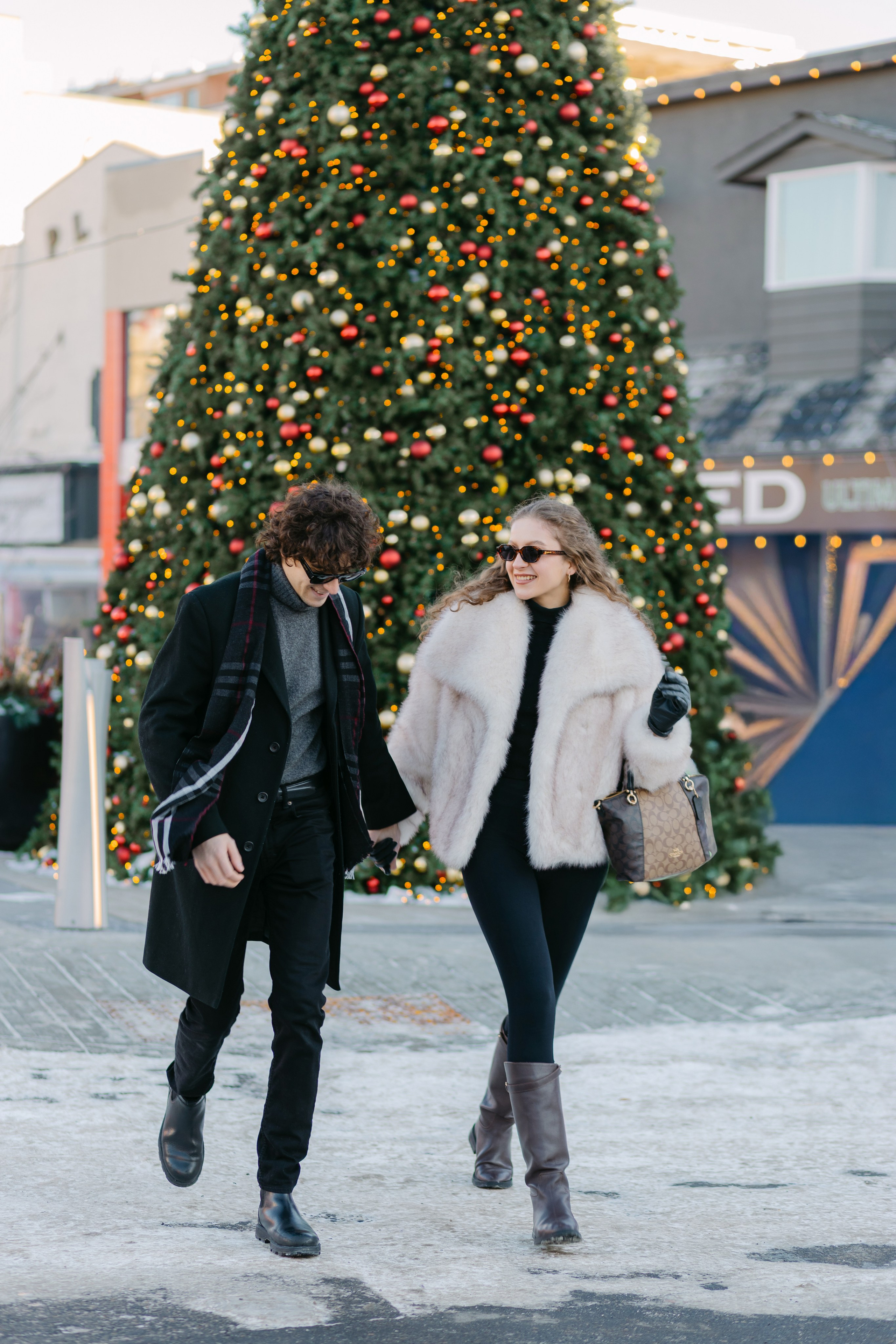 Christmas magic together. Photographer Elvira Hryshchenko