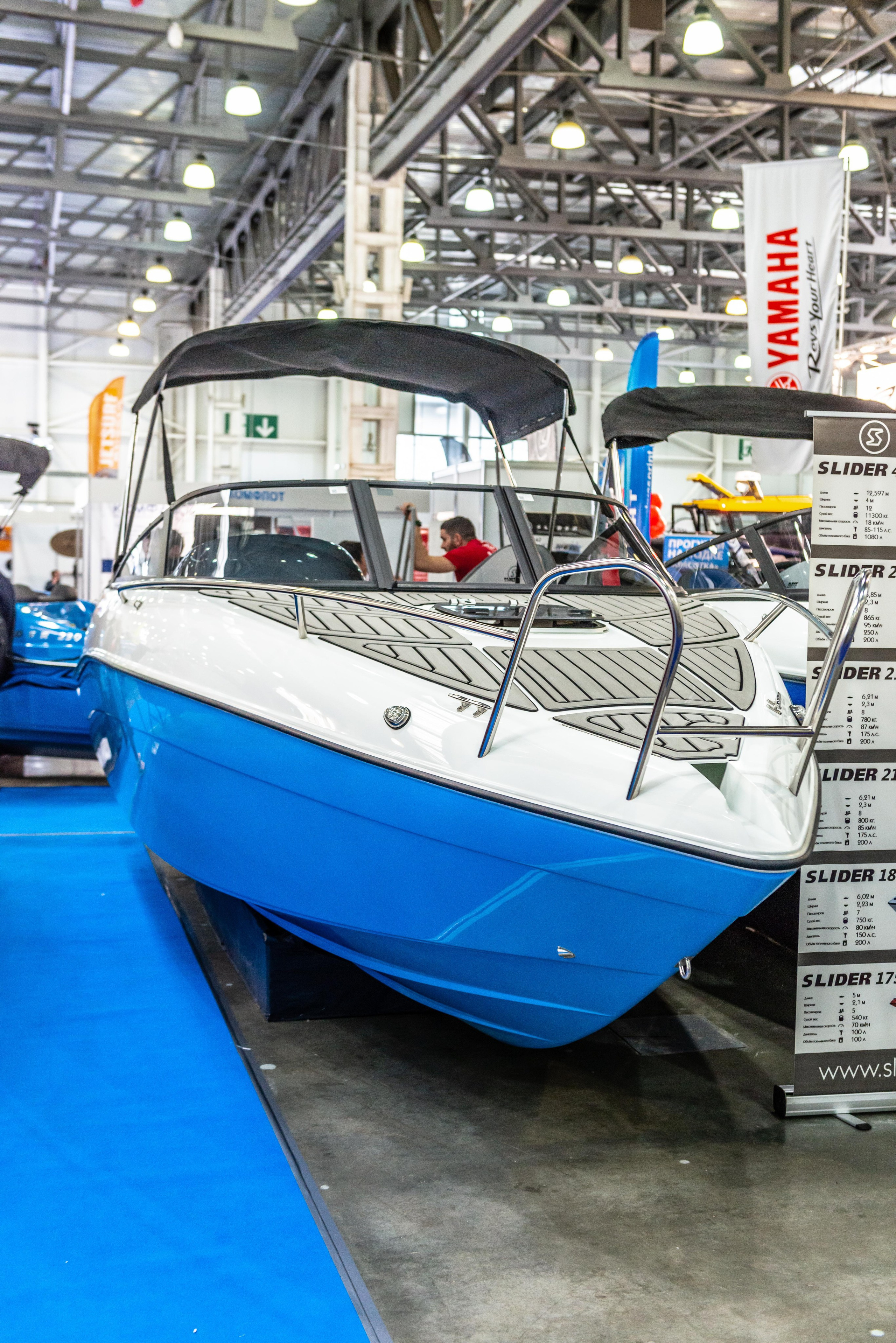 Фотосъемка лодок на Moscow Boat Show 2022. PHOTOGRAPHER QUINTANA ROO