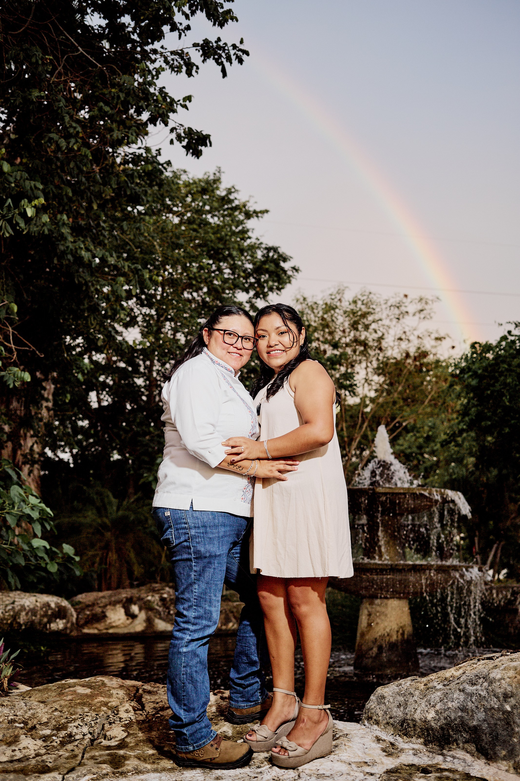 Yenny y Fatima. Christian Ku fotógrafo en Mérida, Yucatán
