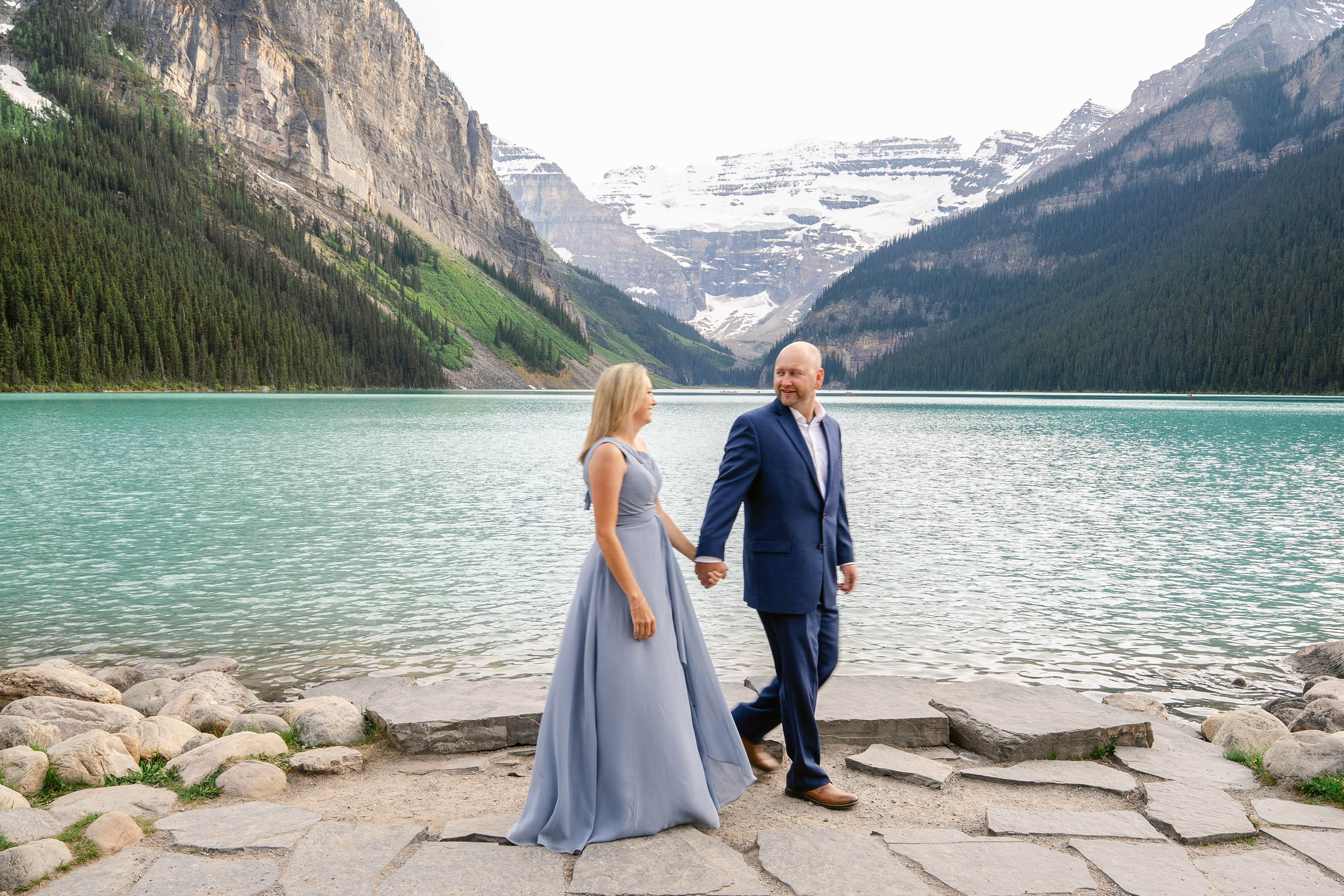 Lake Louise — Lina & Eric. Ching Li Photography