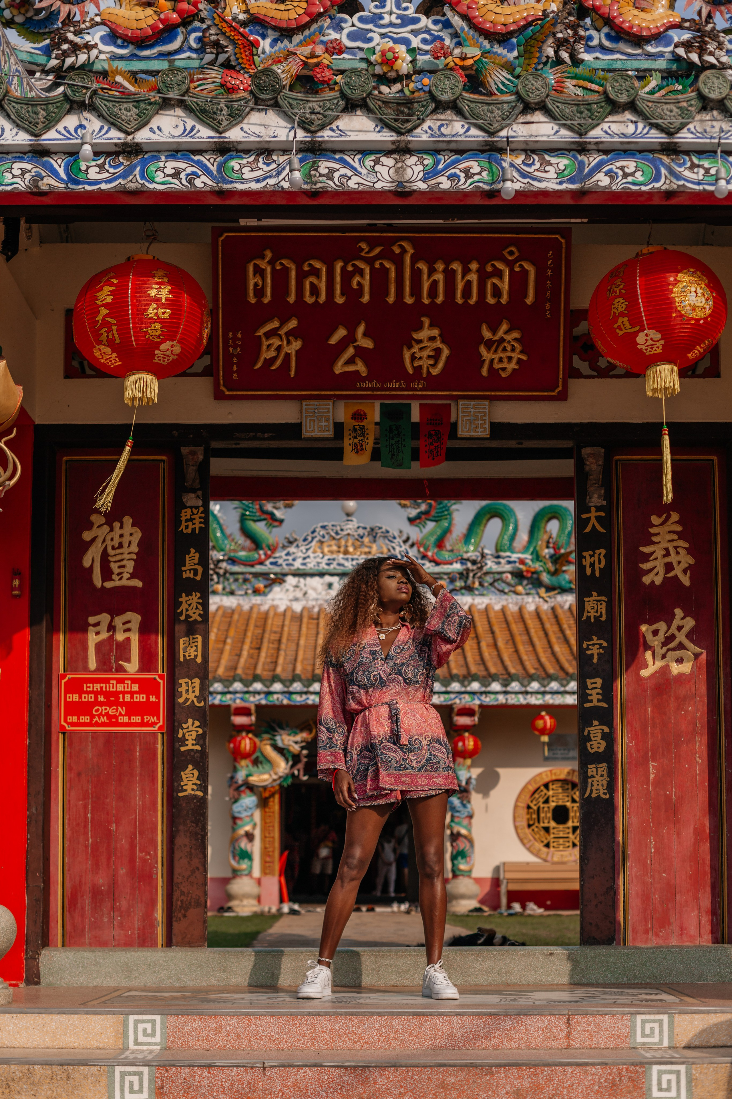 Old town 30.01.2025. Photographer on Samui — Photoshoot on Samui — Photographer Ksenia Shum