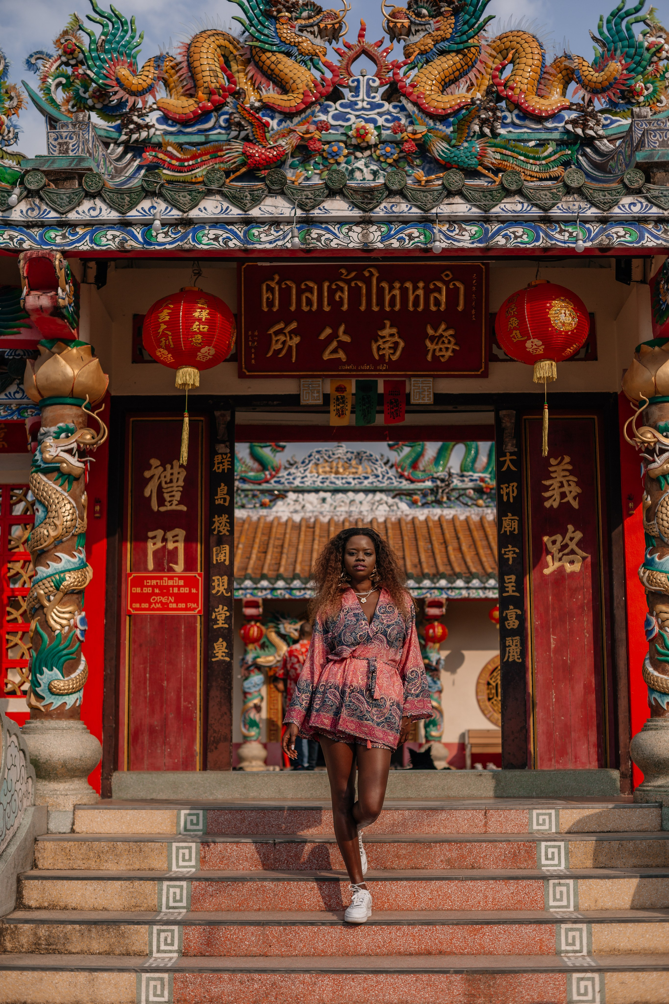 Old town 30.01.2025. Photographer on Samui — Photoshoot on Samui — Photographer Ksenia Shum