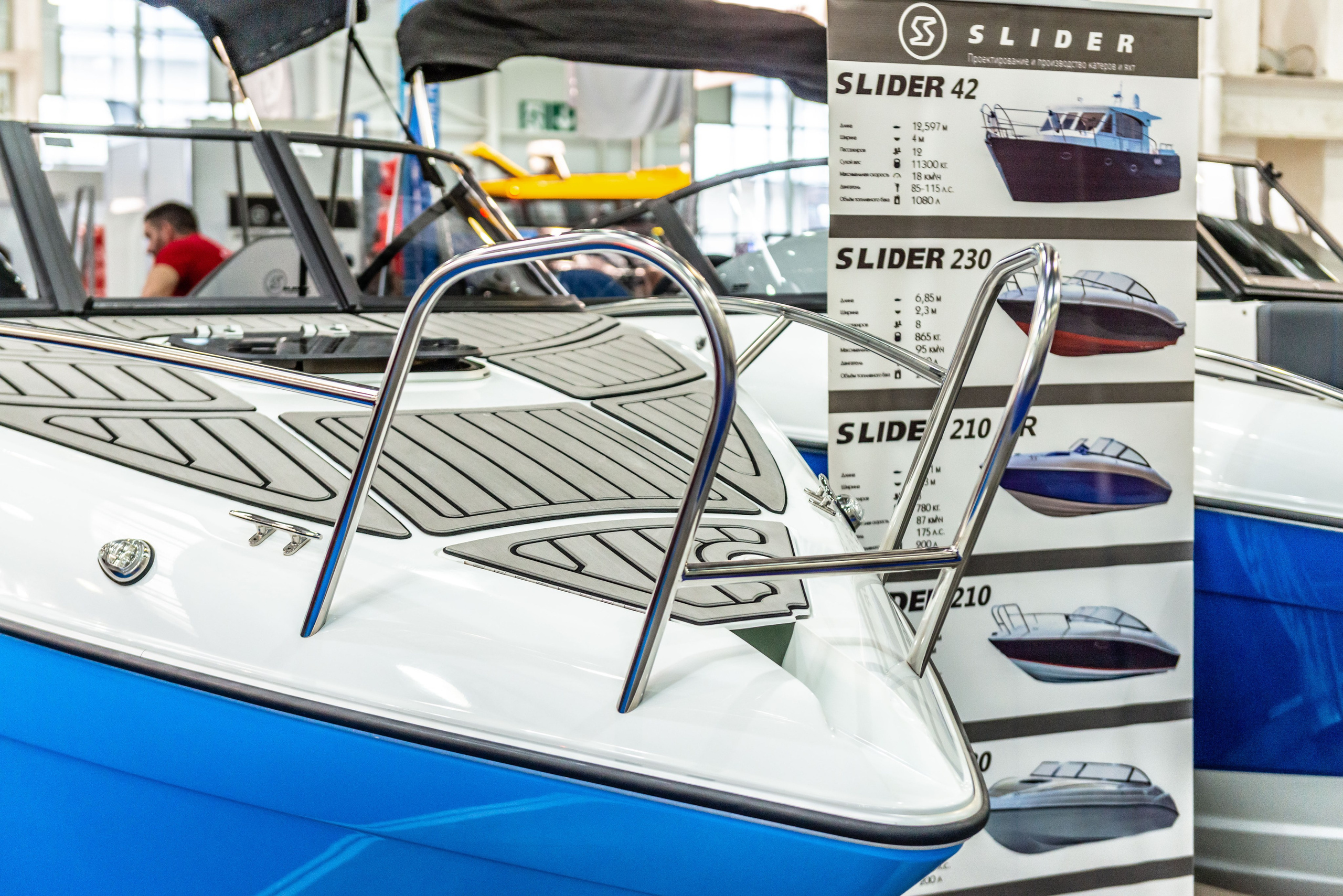 Фотосъемка лодок на Moscow Boat Show 2022. PHOTOGRAPHER QUINTANA ROO
