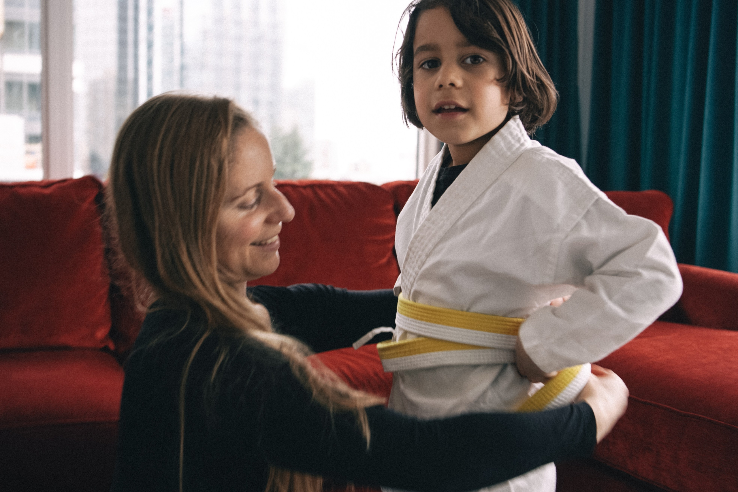 Marianne and her son Tumuli. Maria Elaeva Photography | Burnaby Portrait Photographer