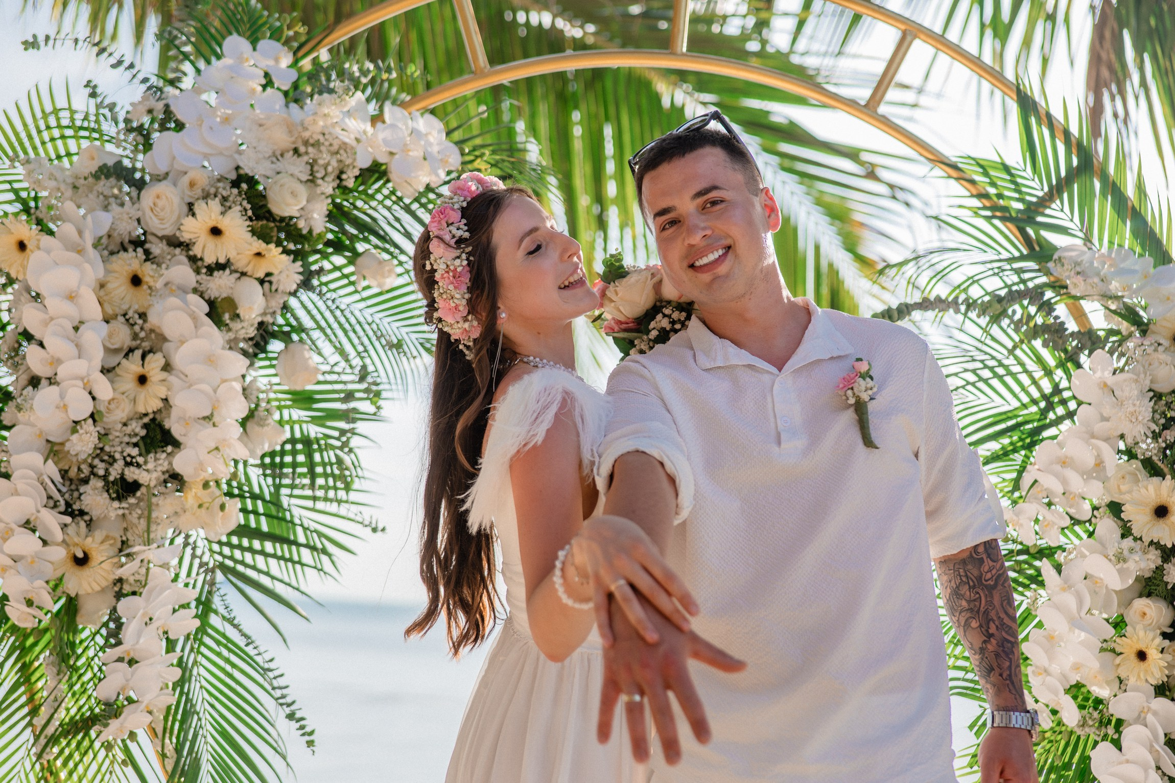 Wedding on the Beach in Koh Samui, Thailand | Tropical Destination Wedding