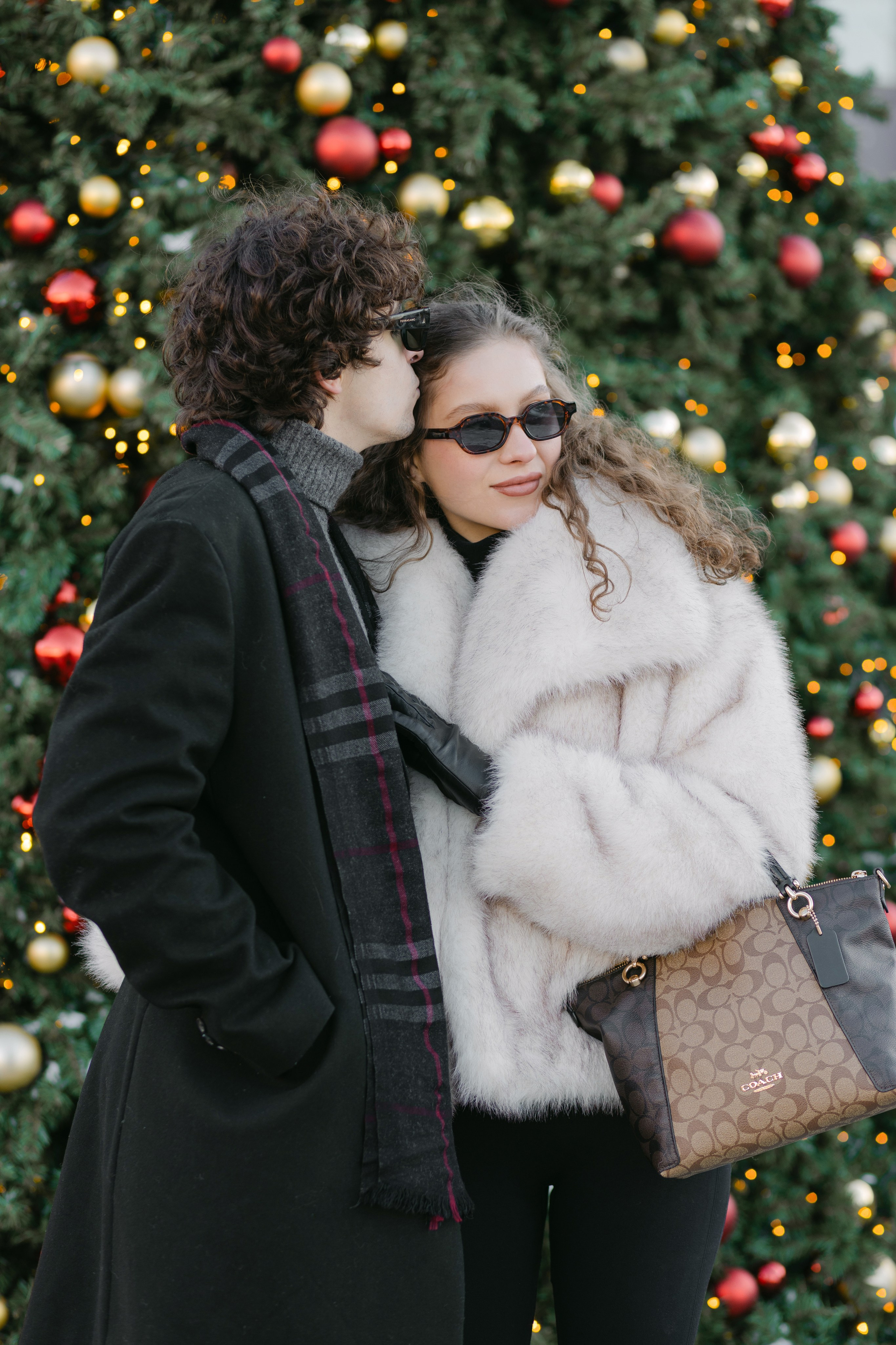 Christmas magic together. Photographer Elvira Hryshchenko