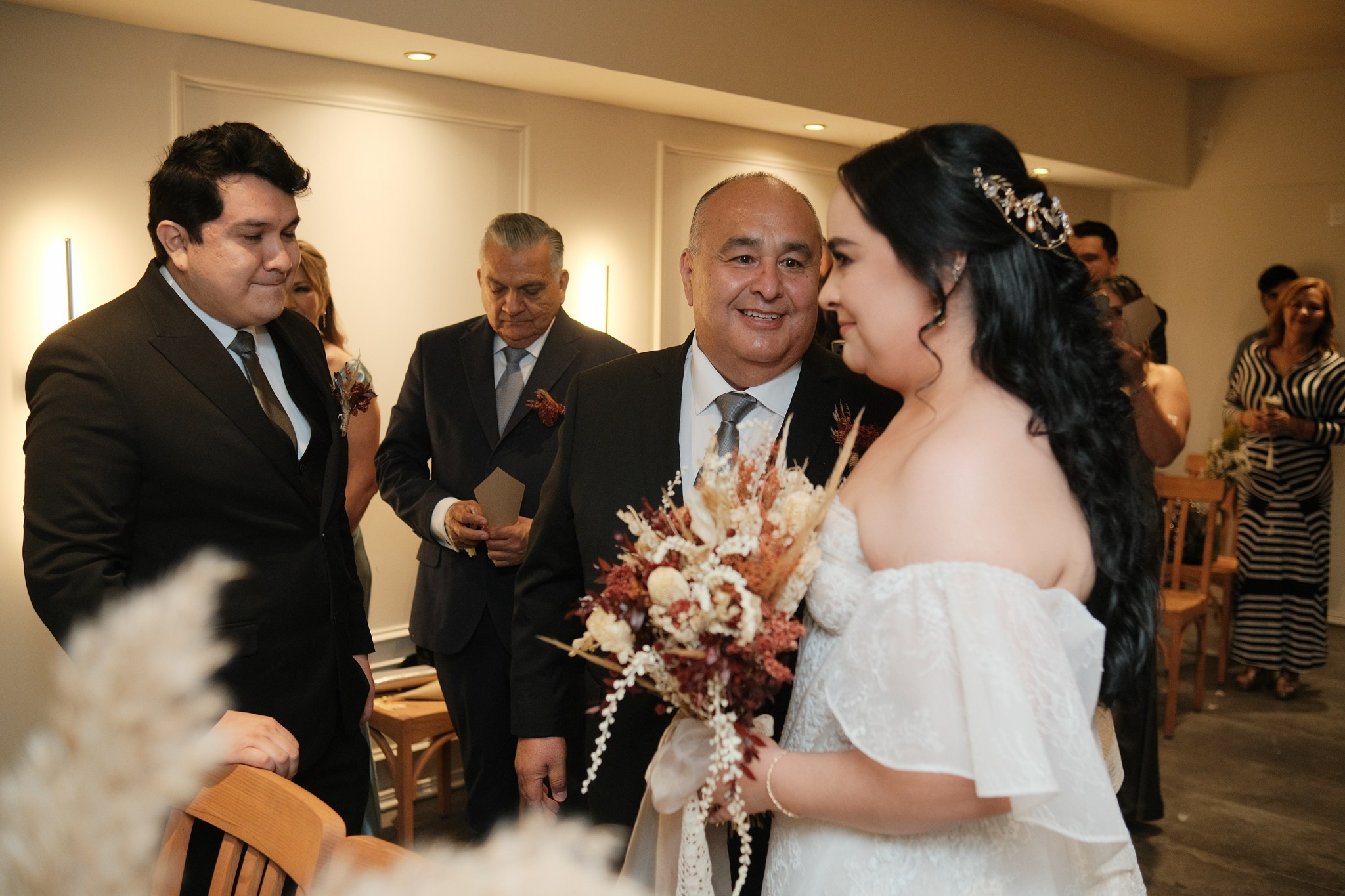 Miranda y David: Boda civil en restaurante Casablanca. Fotógrafo de bodas