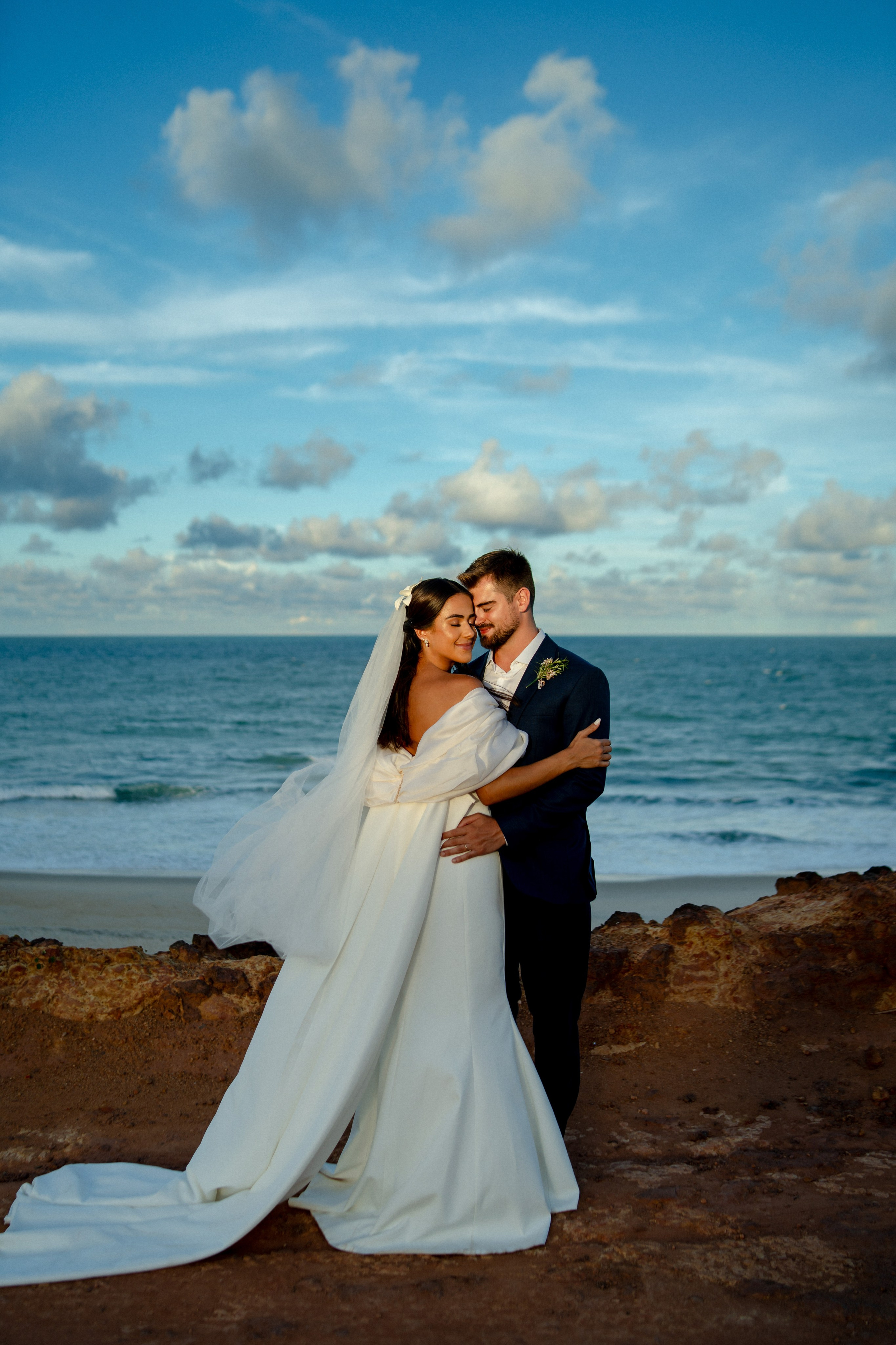Malu e Caio | Pipa-RN. Fotógrafo de casamentos e gestantes