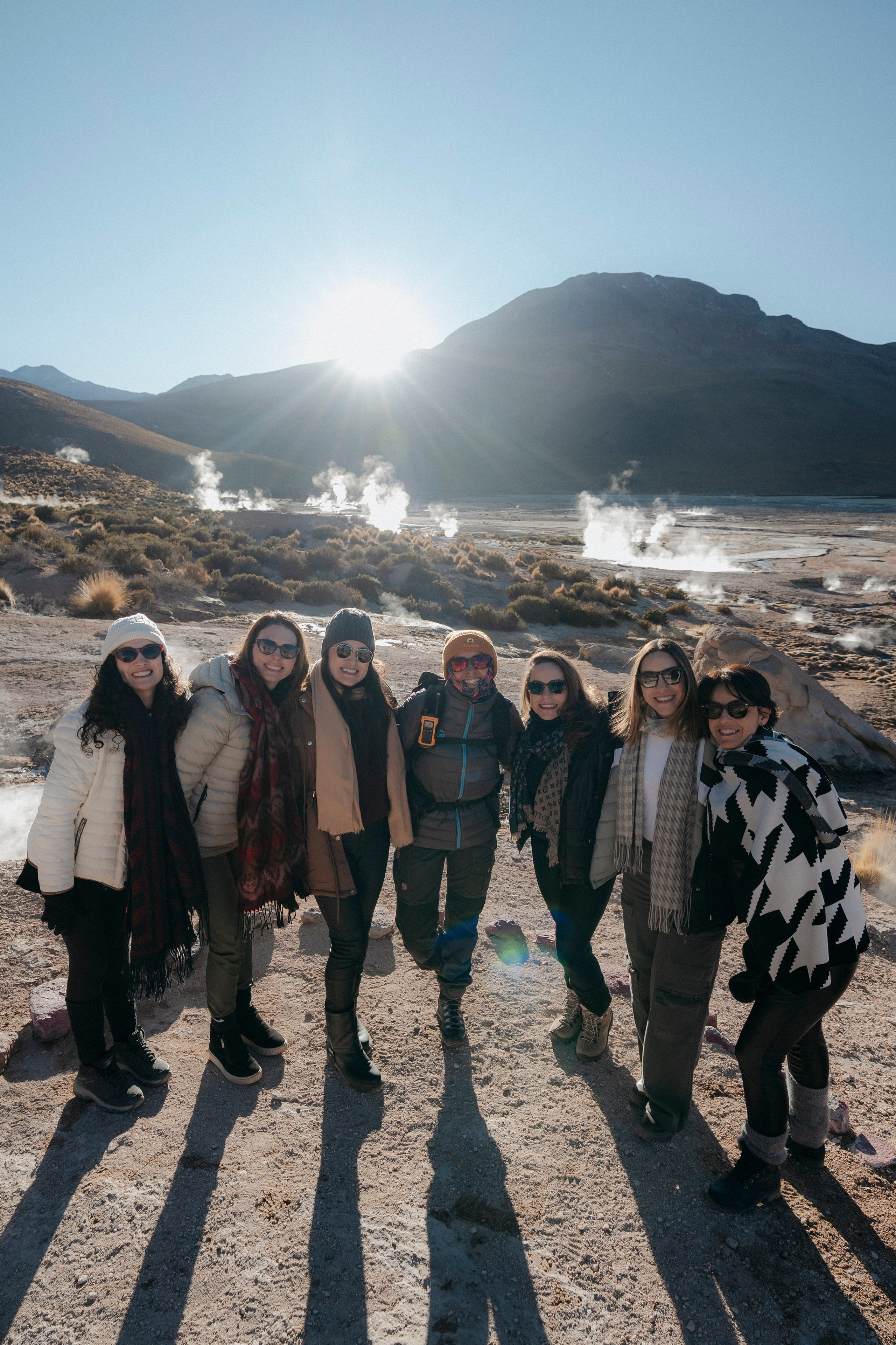 Cobertura de passeio — Geyser el Tatio. Fotógrafo em San Pedro de Atacama