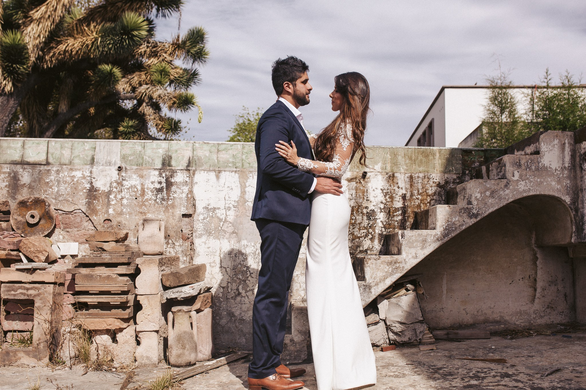 Paola y Alejandro: Sesión pre boda en casa de la cultura - San Luis Potosí. Fotógrafo de bodas