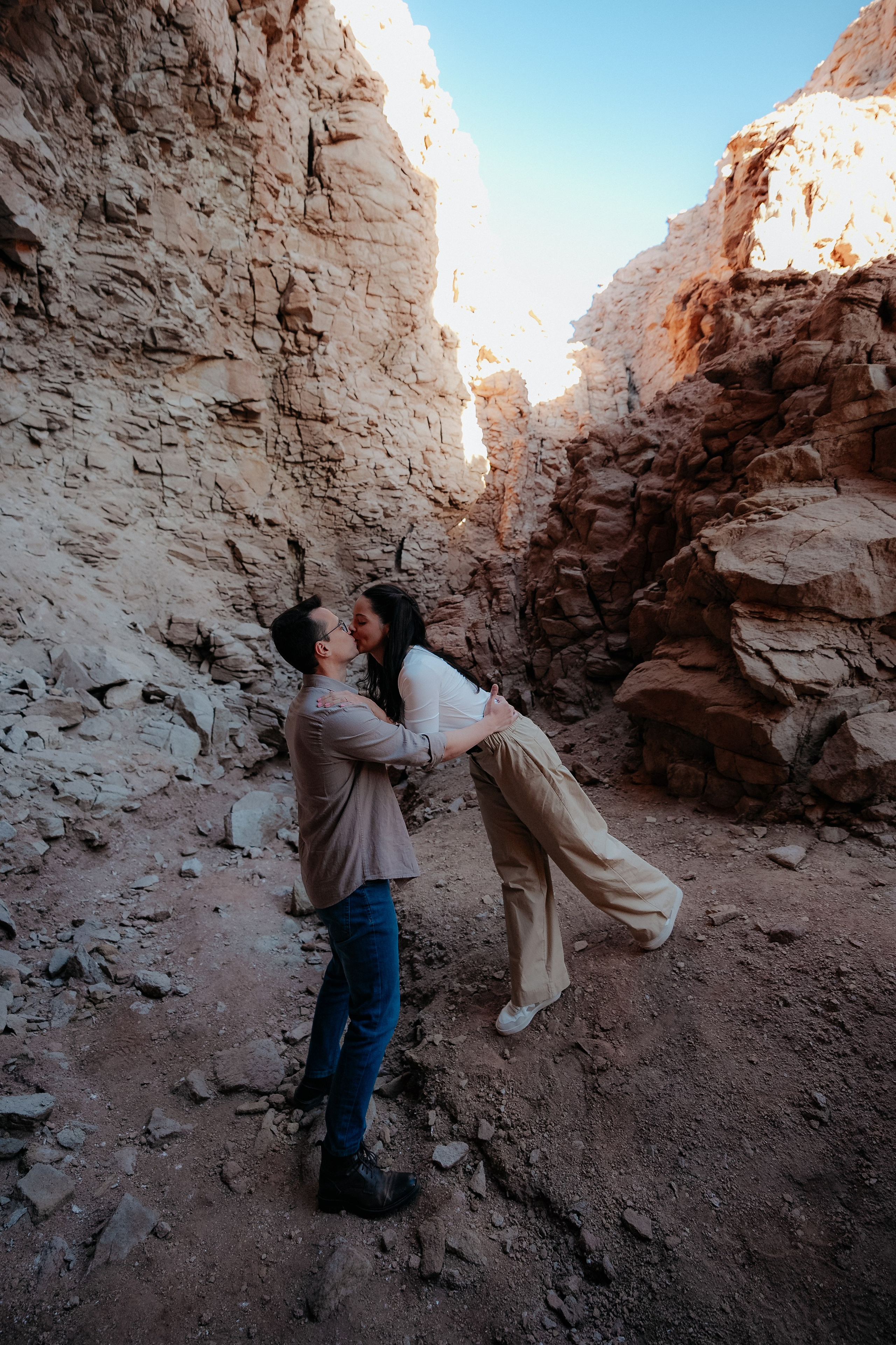 Vale dos Cogumelos — Sessão casual. Fotógrafo em San Pedro de Atacama