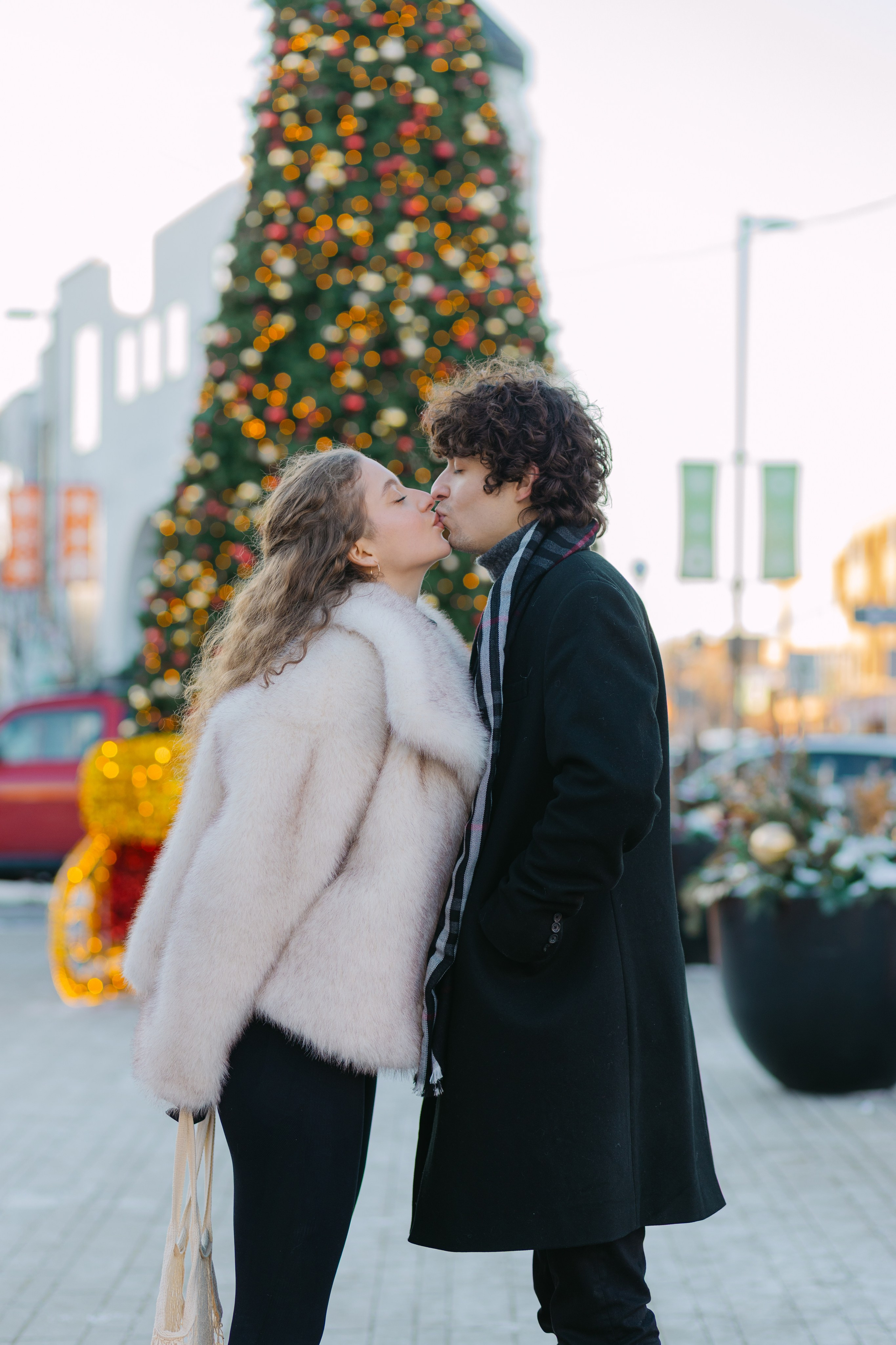 Christmas magic together. Photographer Elvira Hryshchenko