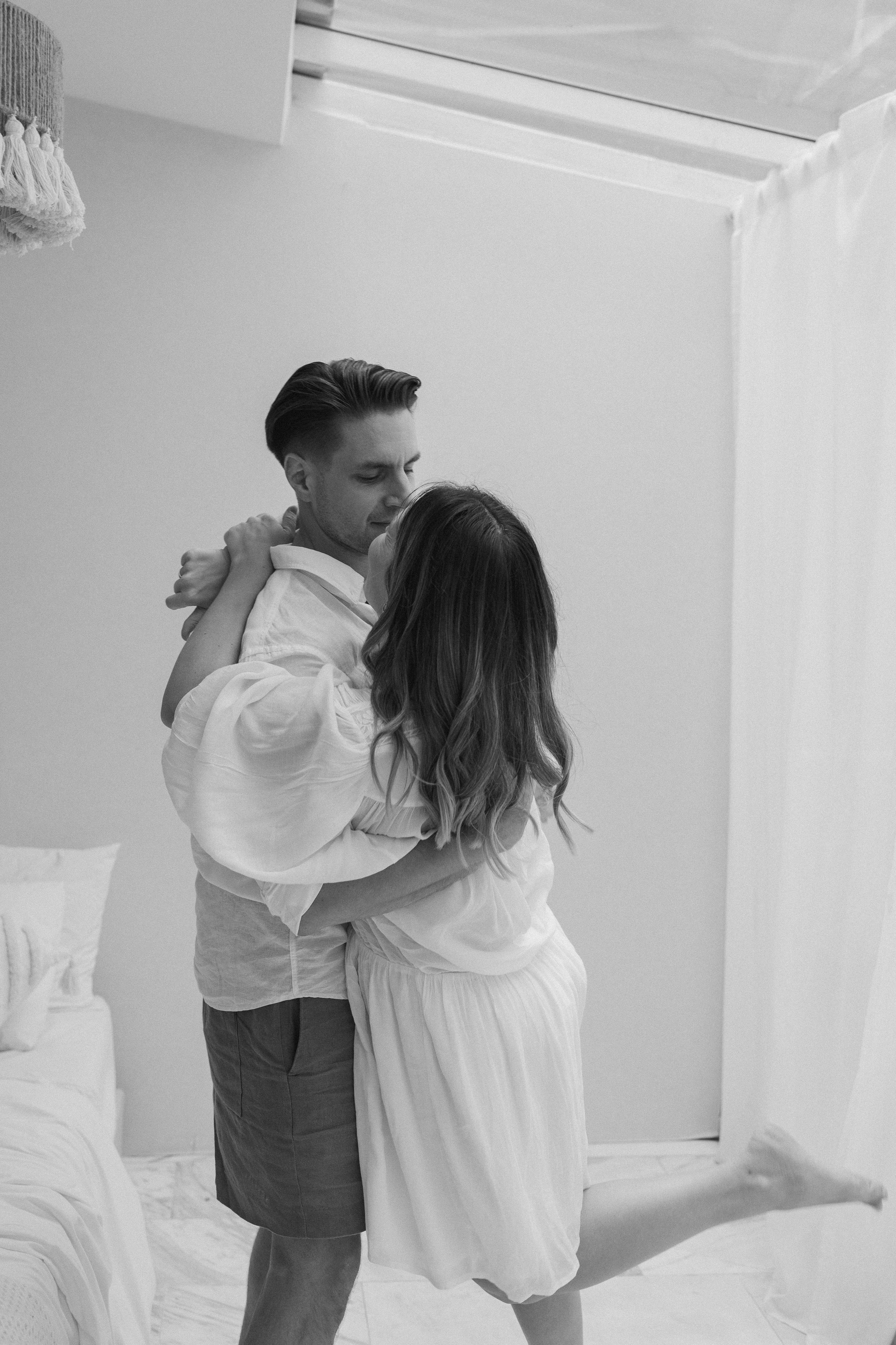 At the studio. Family and wedding photographer in Bangkok, Thailand