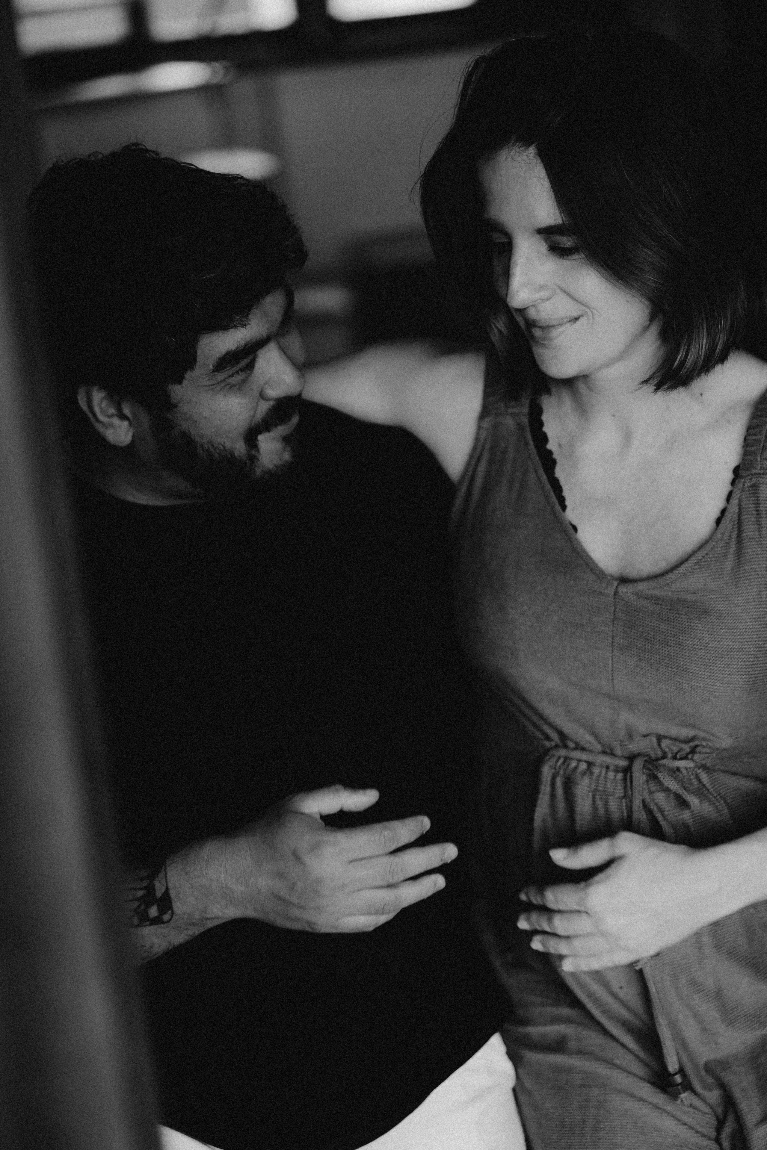 A espera do Akira. Fotografa documental de familia e nascimento em Florianópolis SC Daria Ermolaev