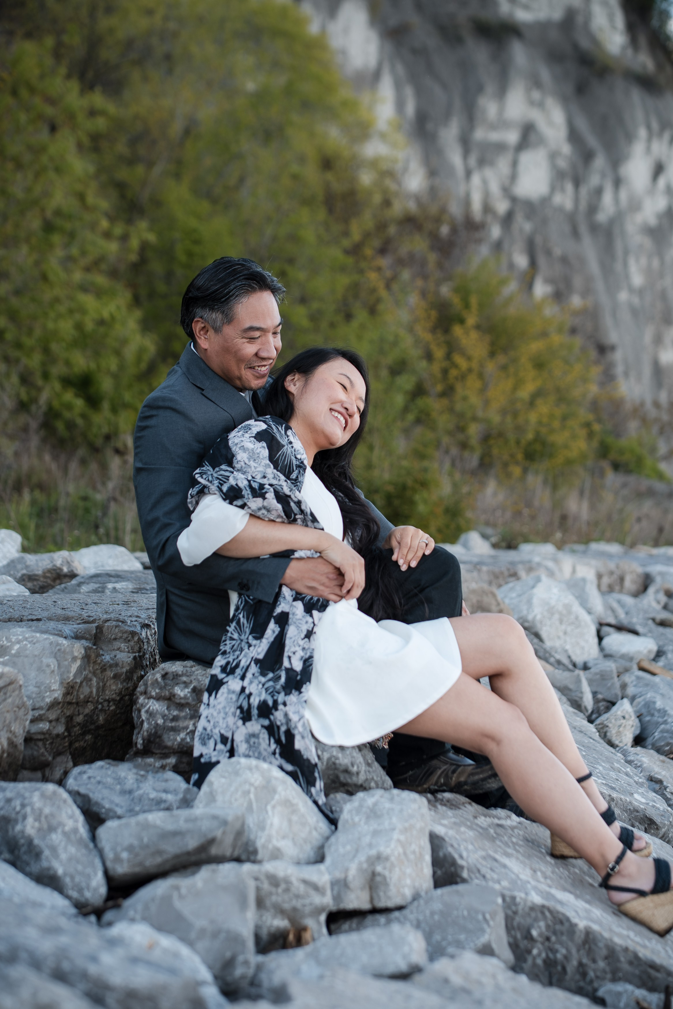 Angela&Jason — Engagement Session. Madhurina photography
