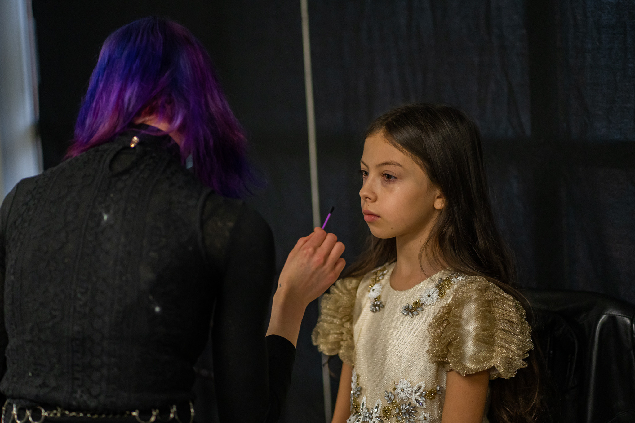 VKFW 2021 Backstage. Vancouver Kids Photographer