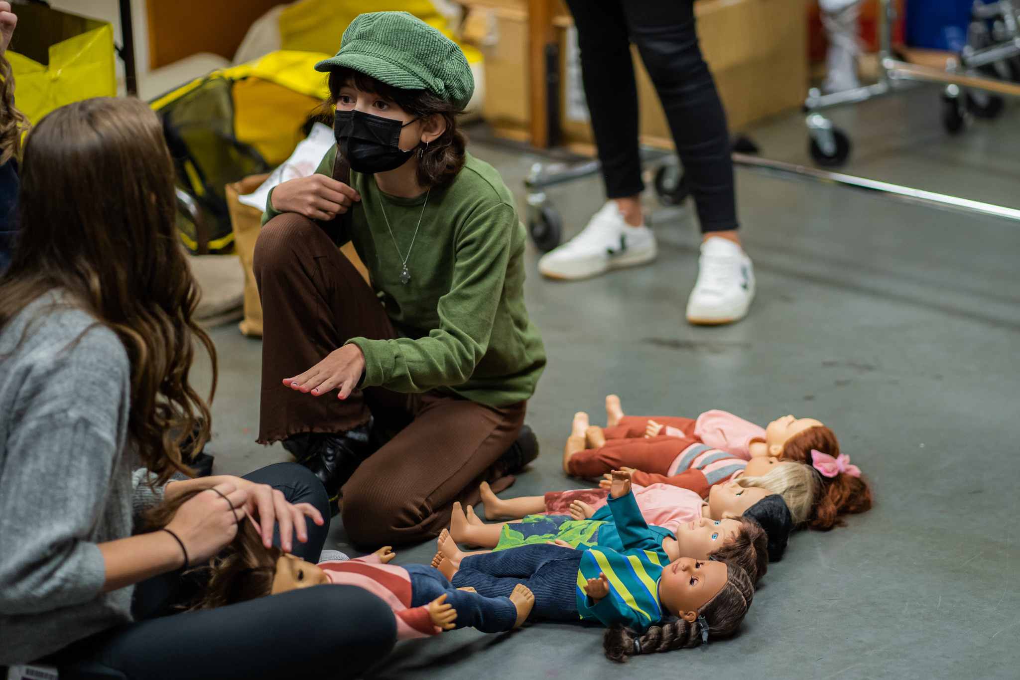 VKFW 2021 Backstage. Vancouver Kids Photographer