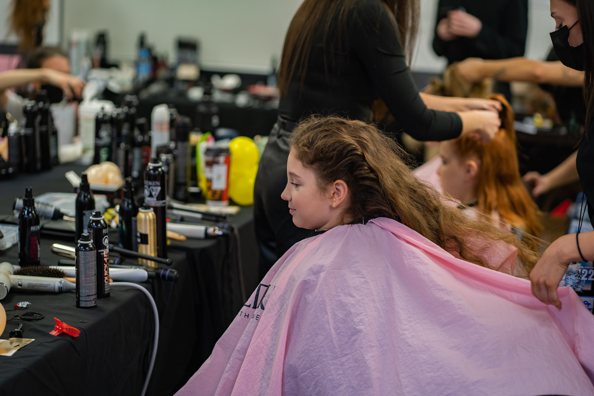 VKFW 2021 Backstage. Vancouver Kids Photographer