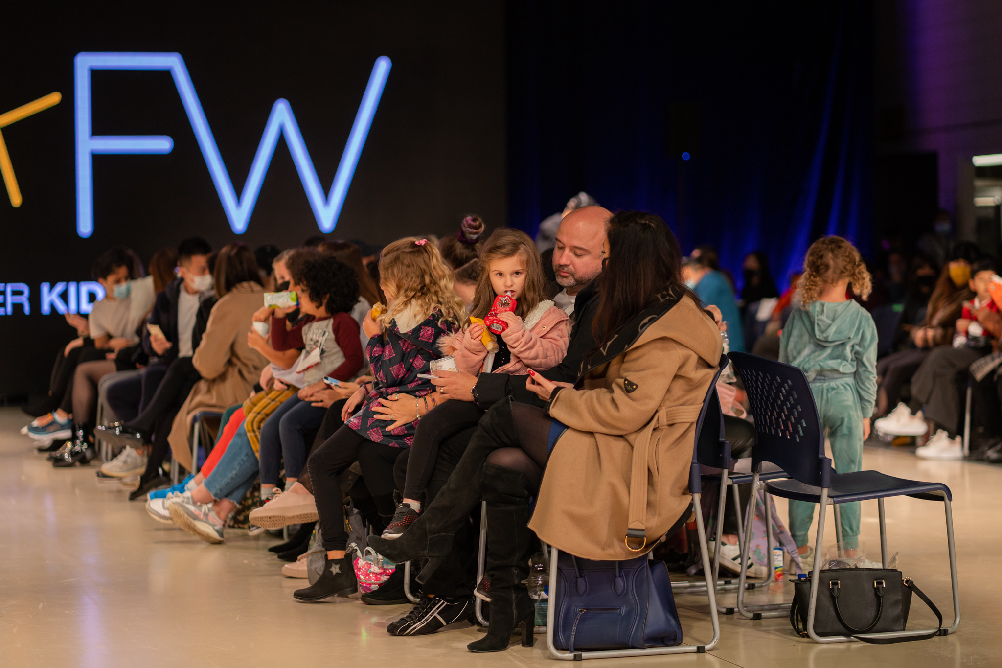VKFW 2021 Backstage. Vancouver Kids Photographer