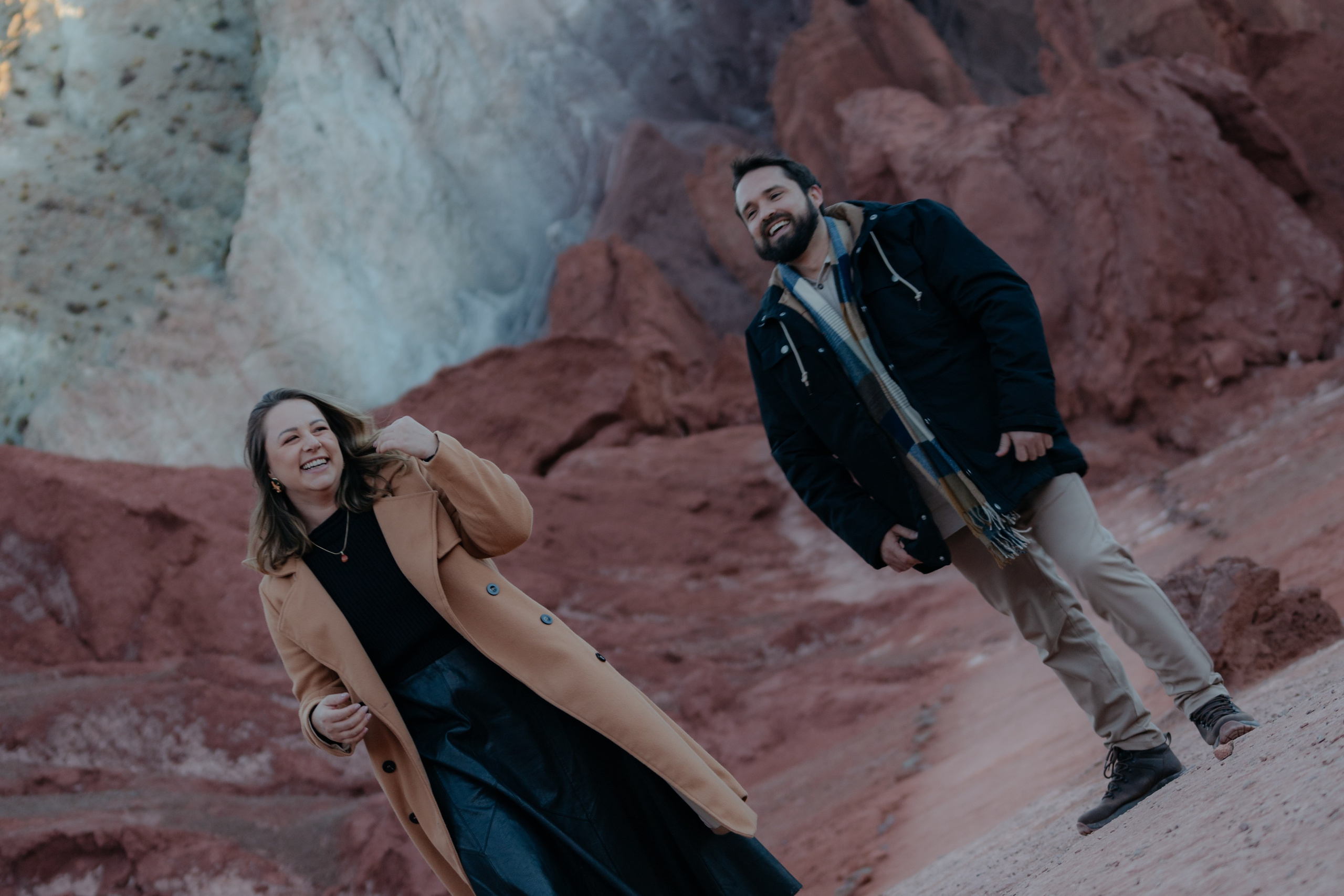 Vale do Arcoíris — Ensaio casual. Fotógrafo em San Pedro de Atacama