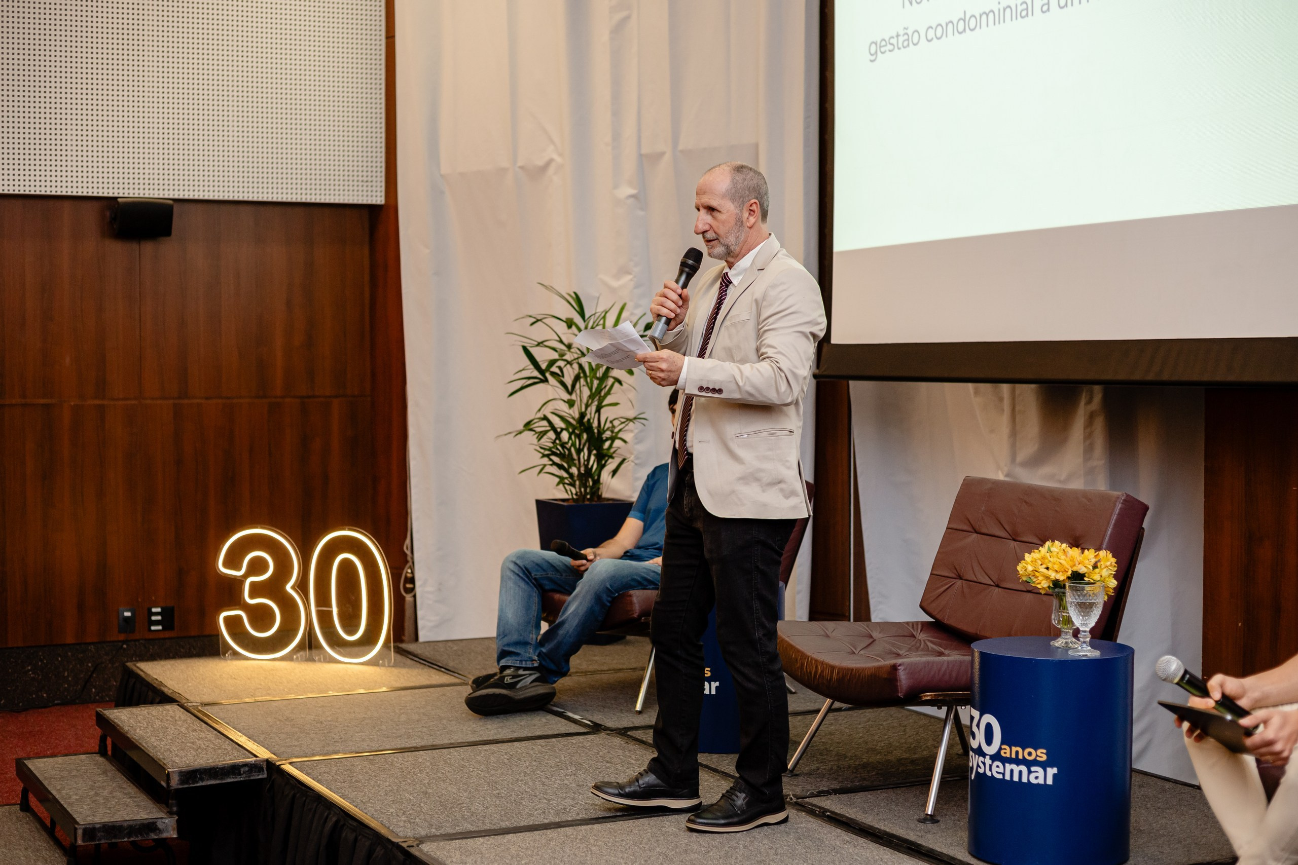 Fotografia de evento Corporativo de 30 Anos da Systemar em Balneário Camboriú