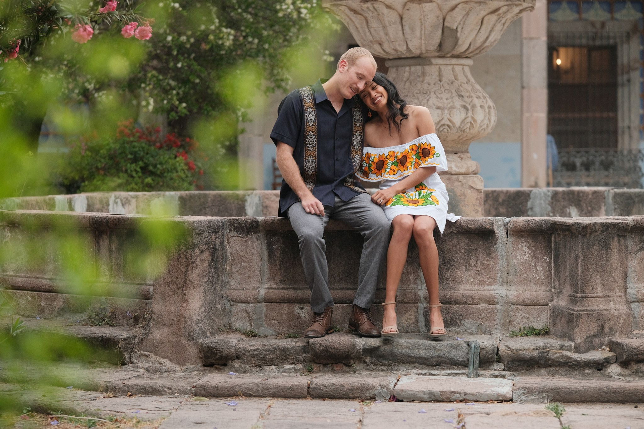 Frances y Trevor: Sesión pre boda en la hacienda de Peotillos. Fotógrafo de bodas