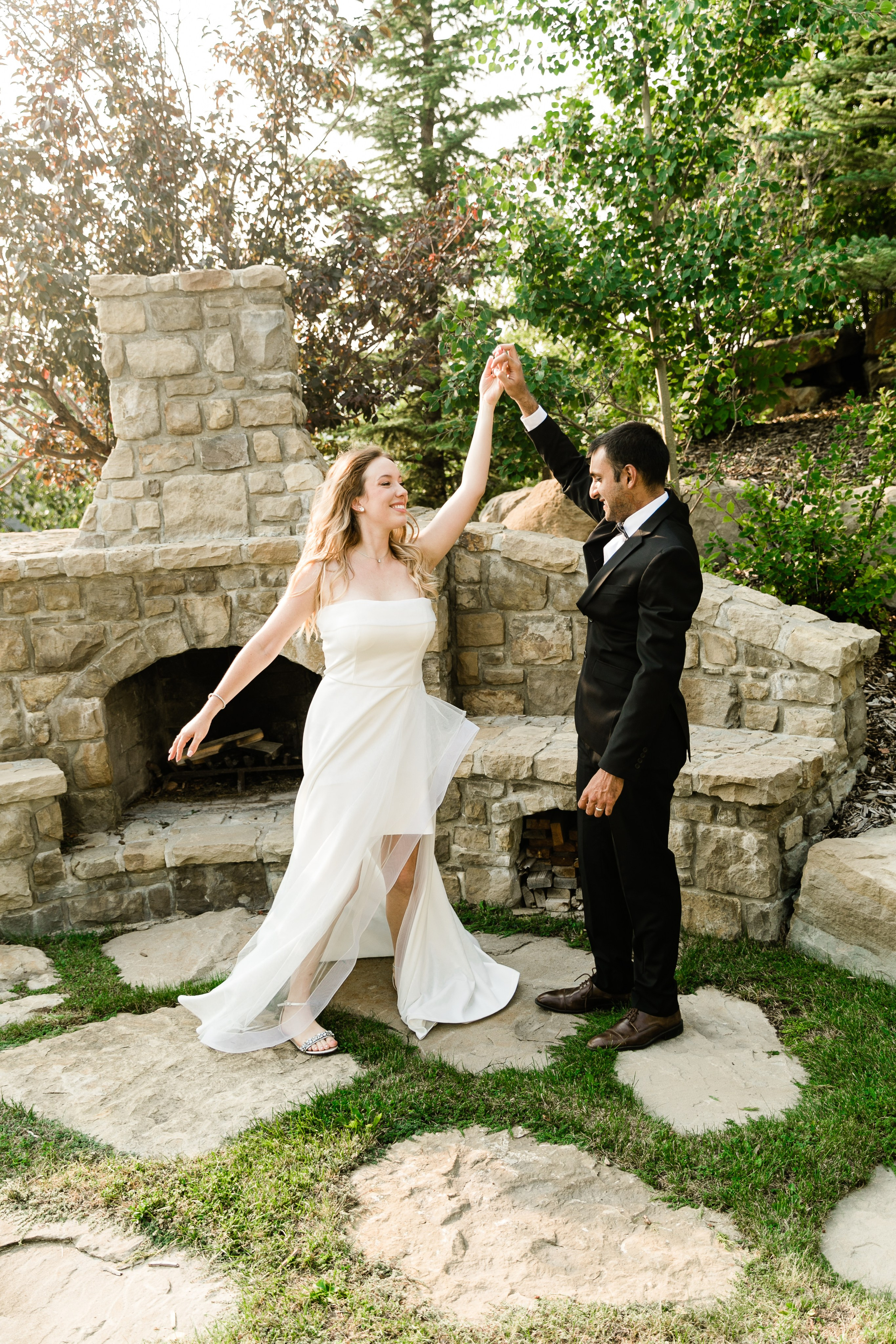 Assif & Vanessa Backyard Wedding. Ching Li Photography