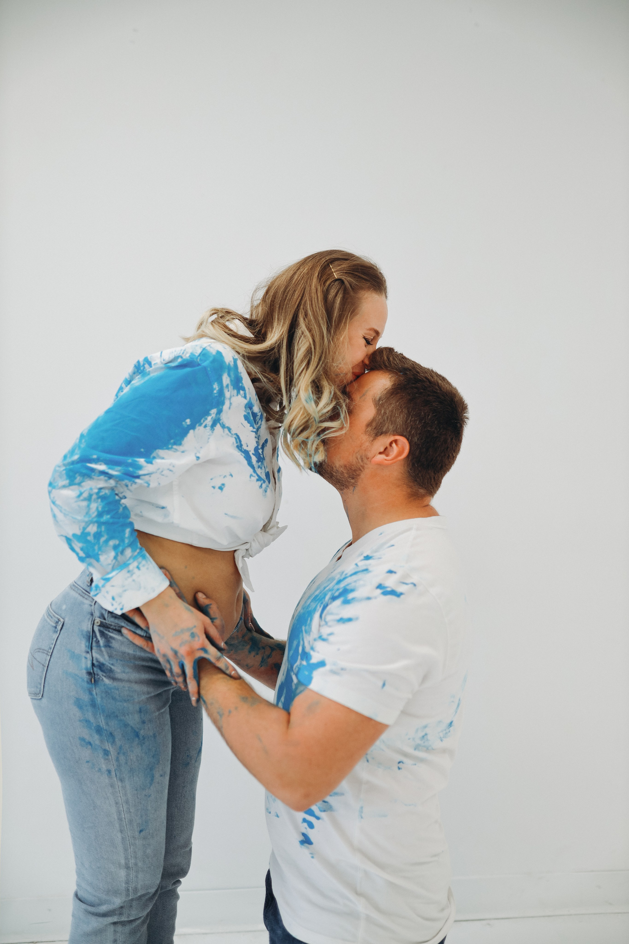 Gender reveal moments. Photographer Elvira Hryshchenko