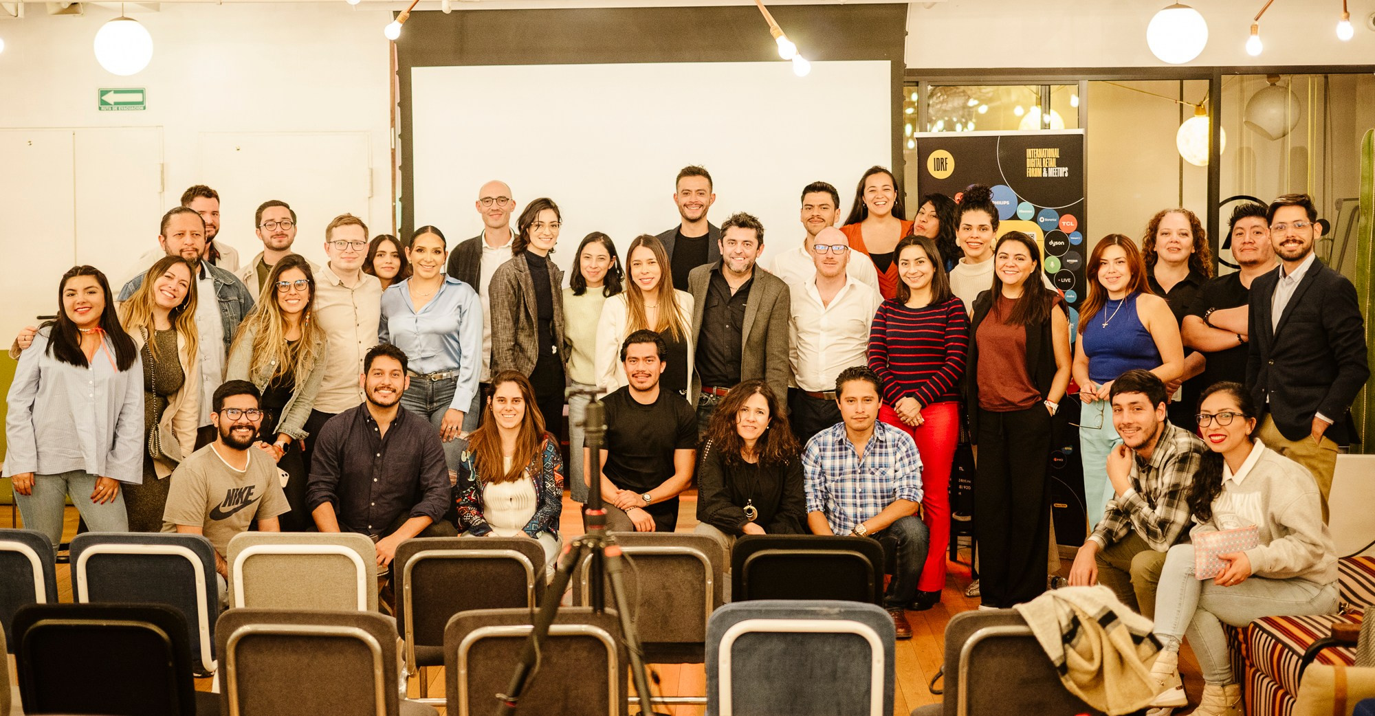 Rooftop branding event in CDMX - professional brand photographer Mexico City
