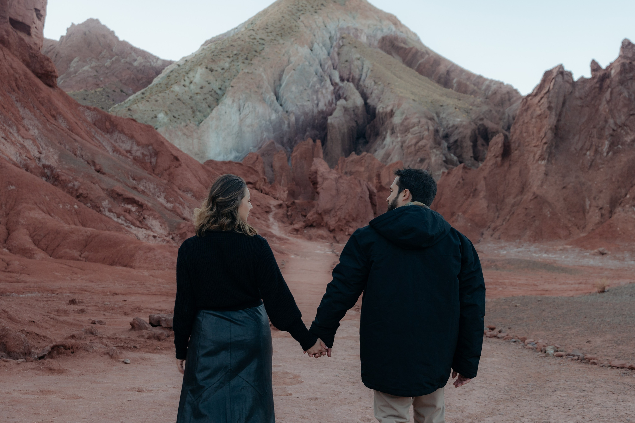 Vale do Arcoíris — Ensaio casual. Fotógrafo em San Pedro de Atacama