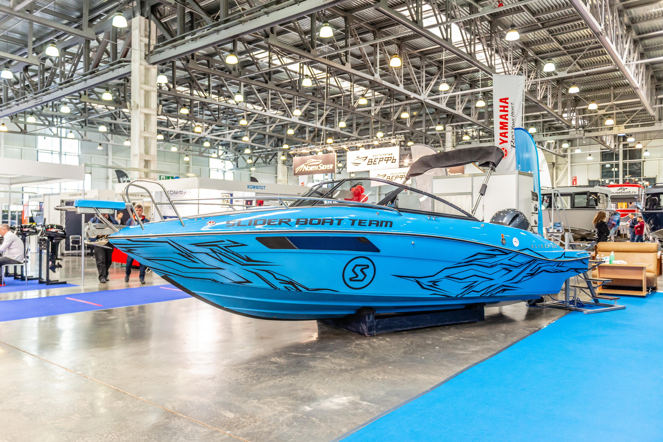 Фотосъемка лодок на Moscow Boat Show 2022. PHOTOGRAPHER QUINTANA ROO